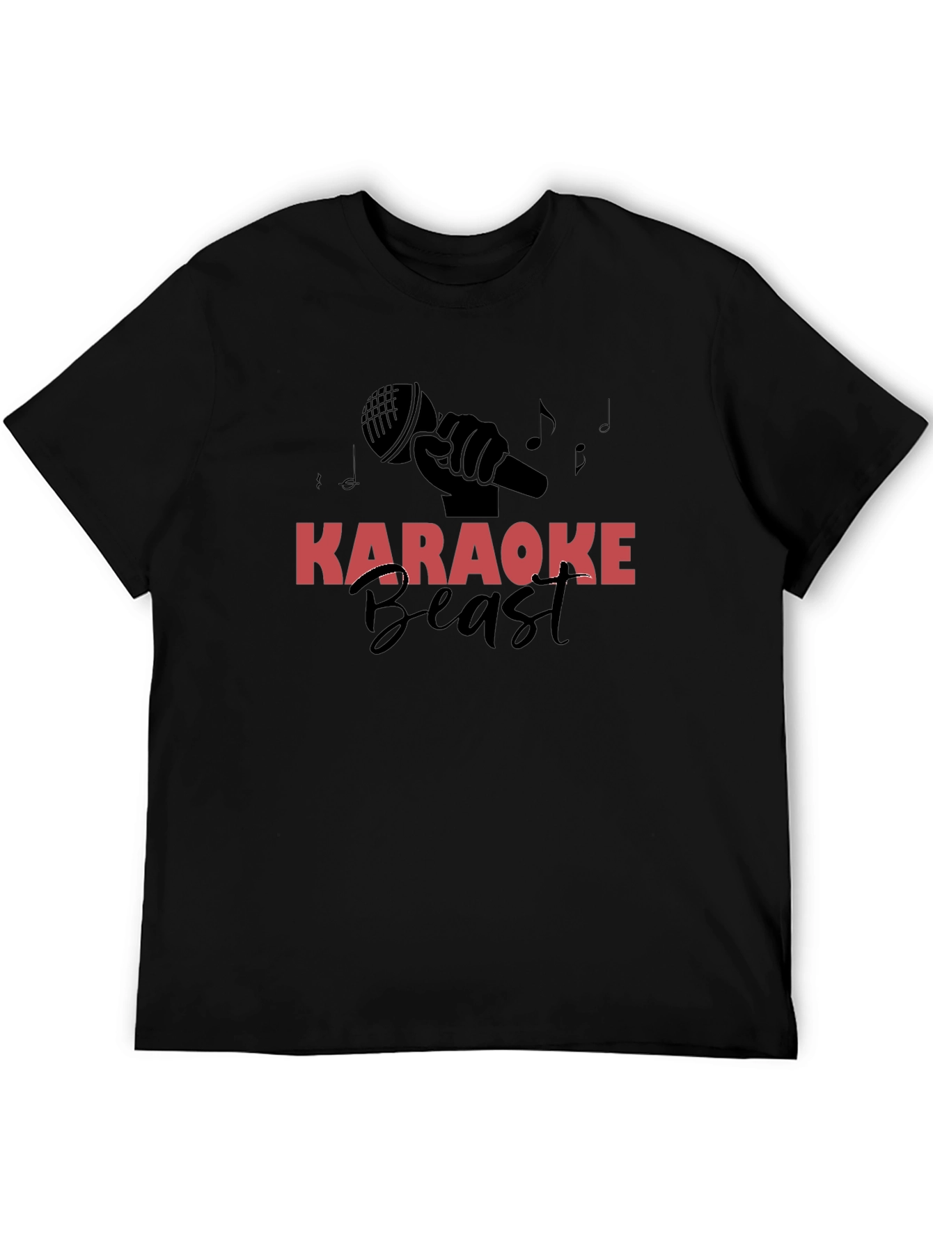 Karaoke Beast Graphic Tee - Sing Your Heart Out!