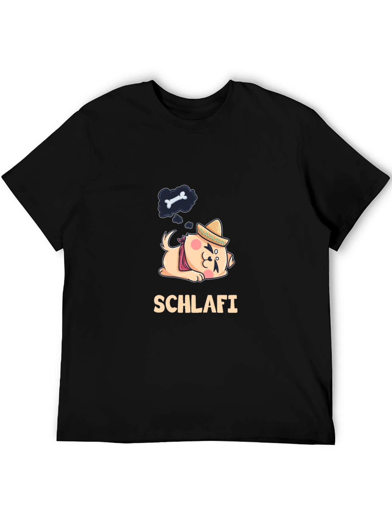 Schlafi Dog T-Shirt - Dream of Bones!