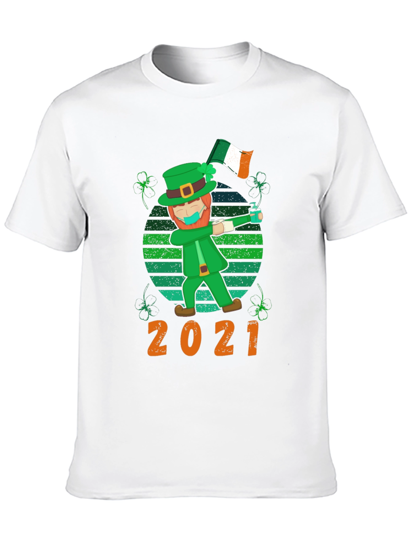 St. Patricks Day 2021 Leprechaun Dab T-Shirt
