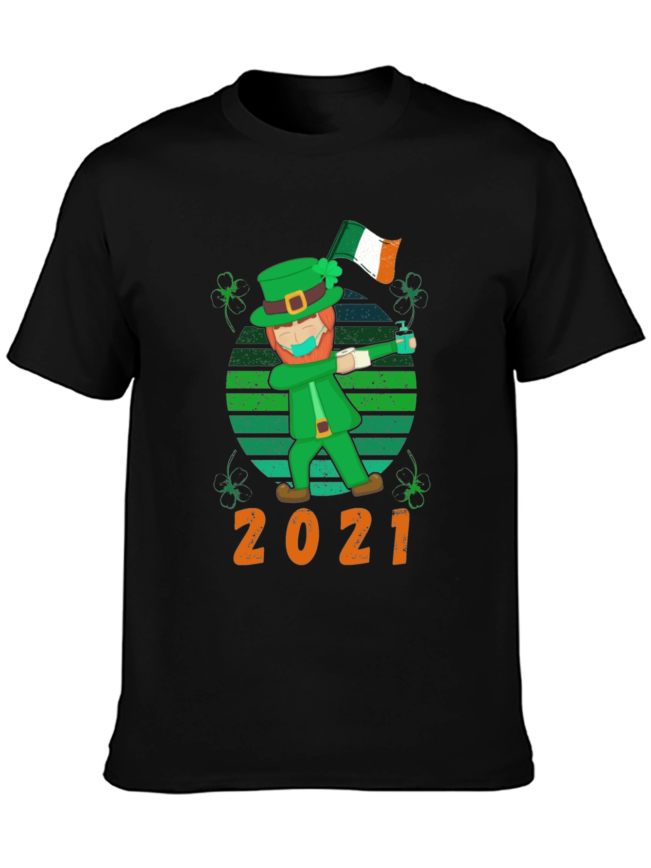 St. Patricks Day 2021 Leprechaun Dab T-Shirt