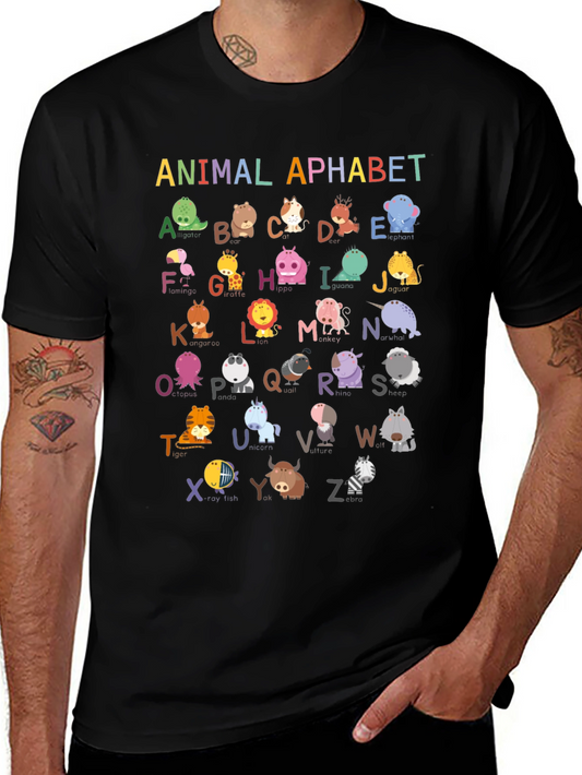 Animal Alphabet T-Shirt - Fun & Educational