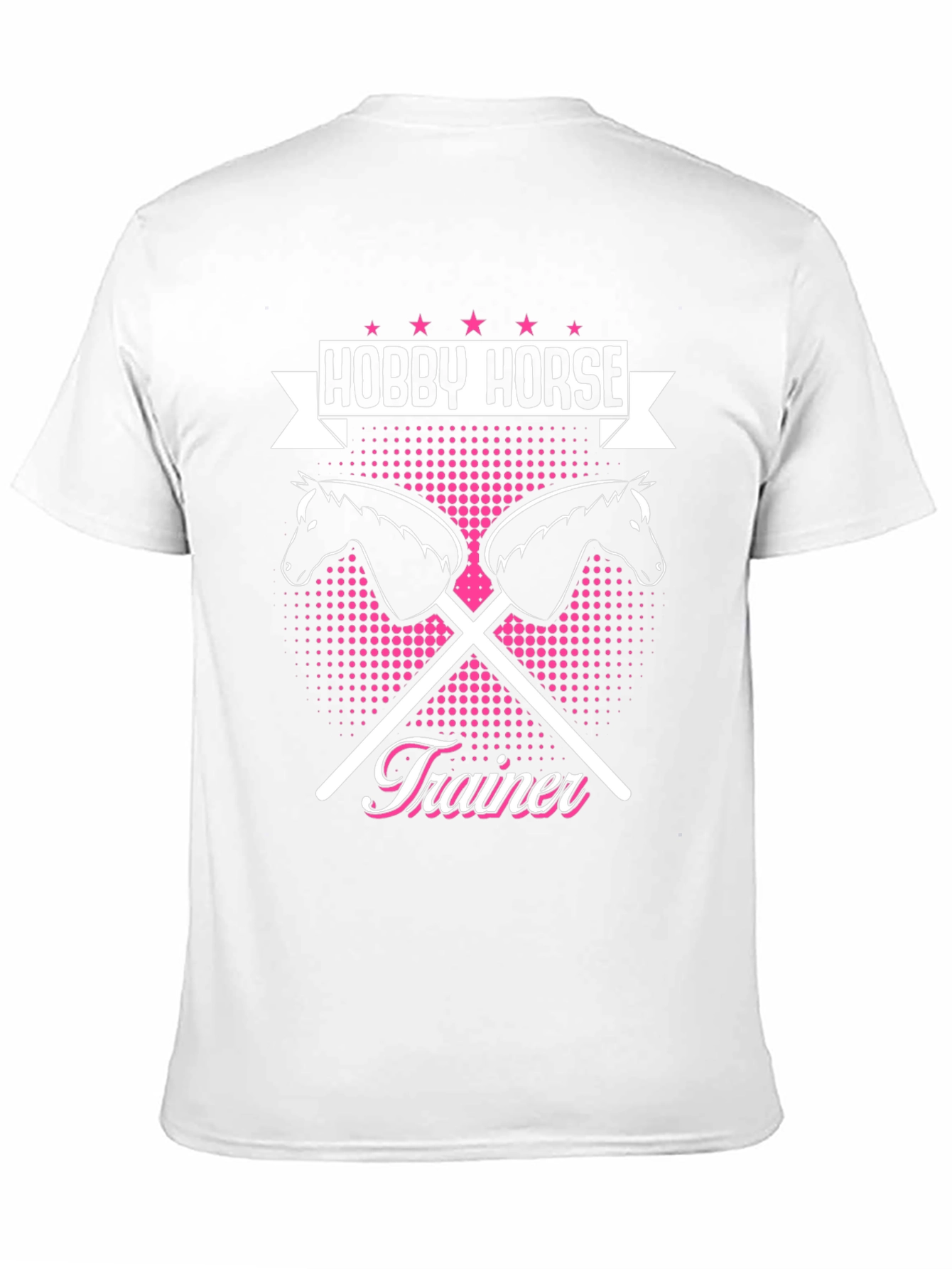 Hobby Horse Trainer T-Shirt - Equestrian Fun