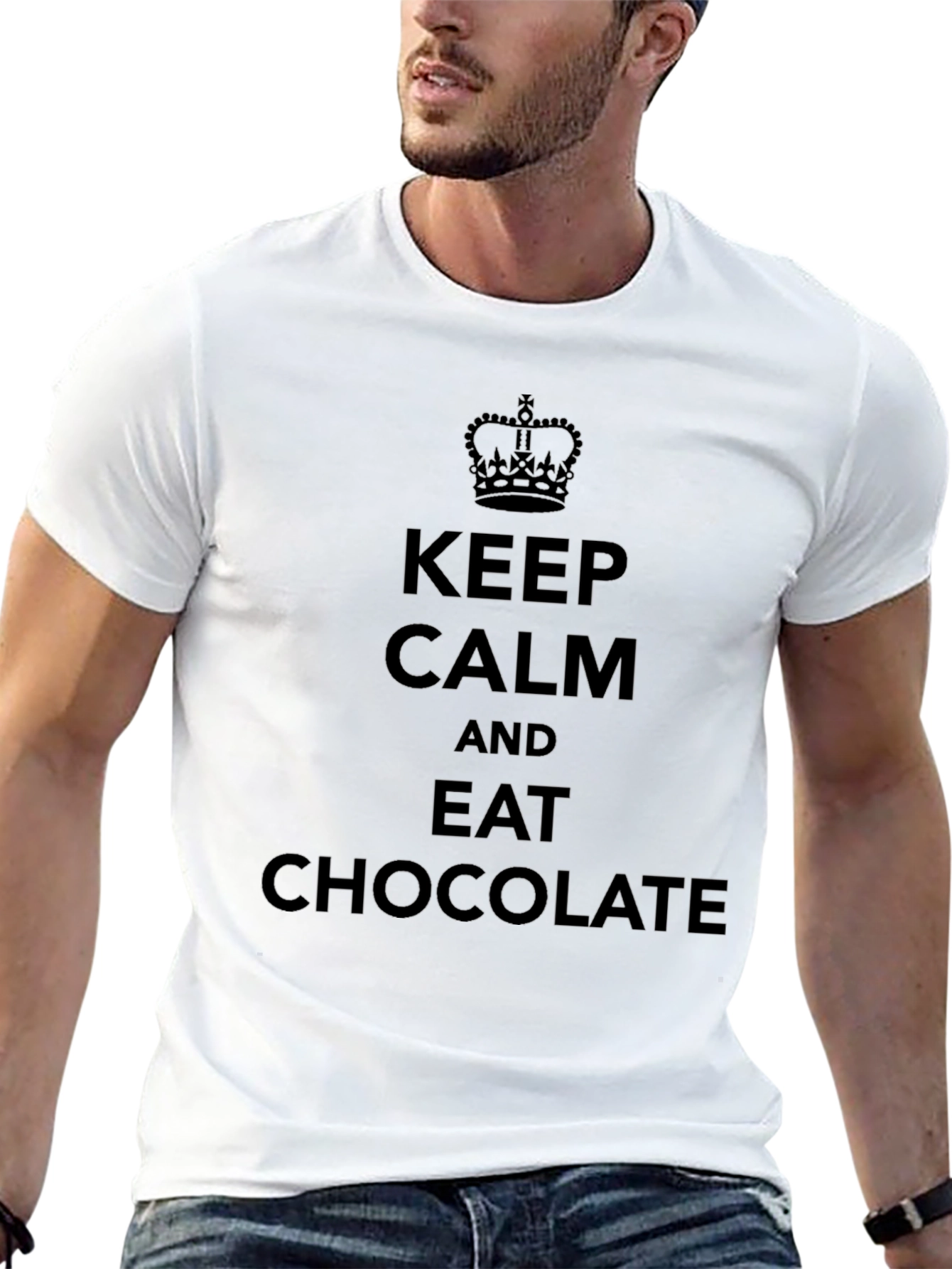 Keep Calm and Eat Chocolate T-Shirt