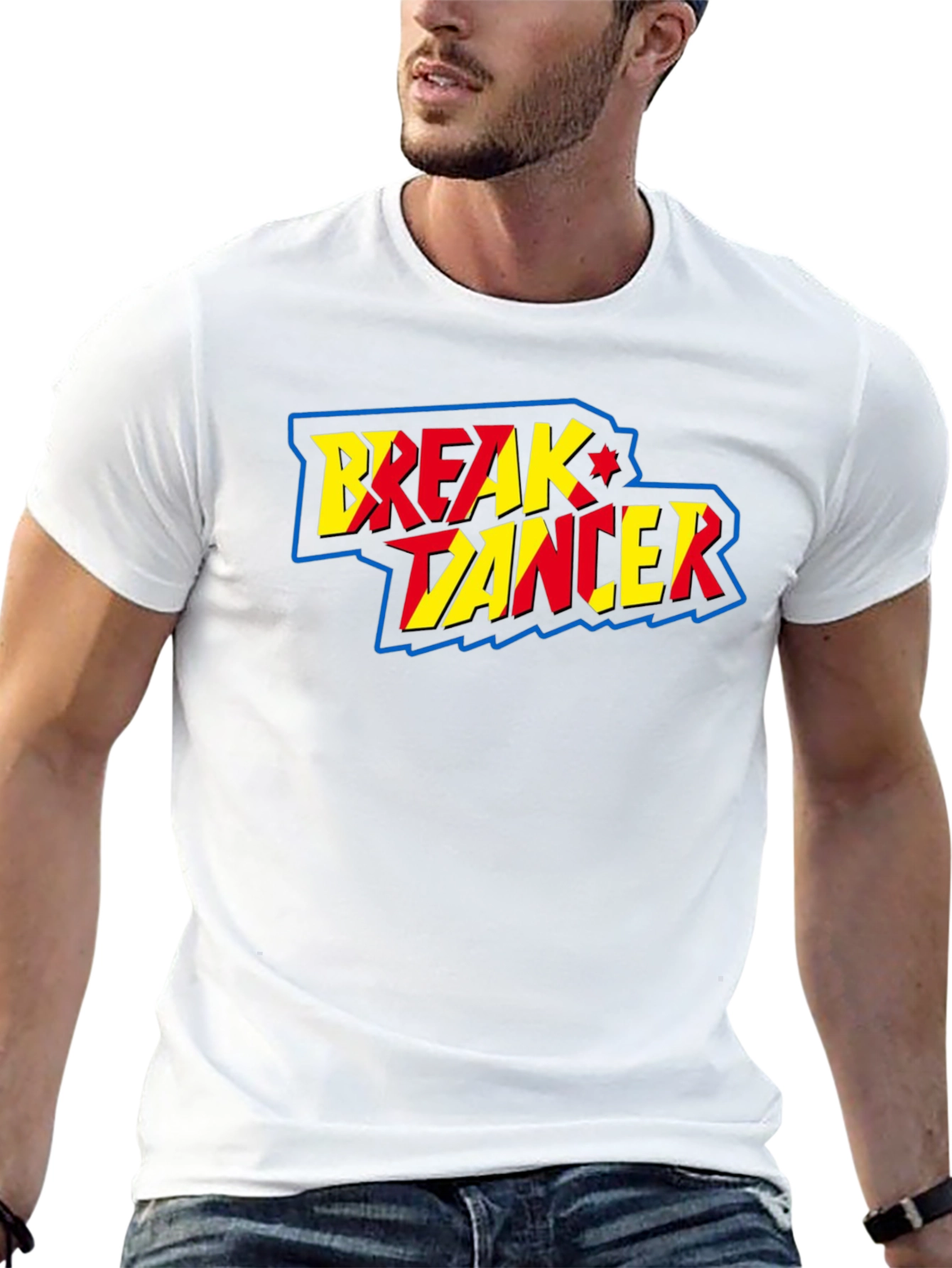Breakdancer Graphic Tee - Cool Retro Design