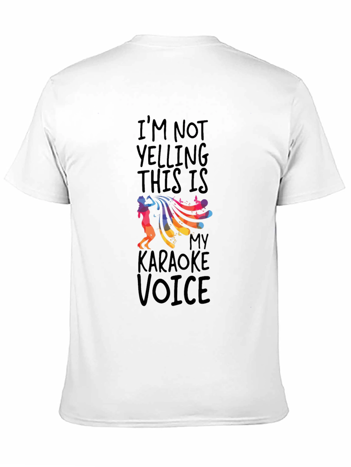 Karaoke Voice Graphic Tee - Black