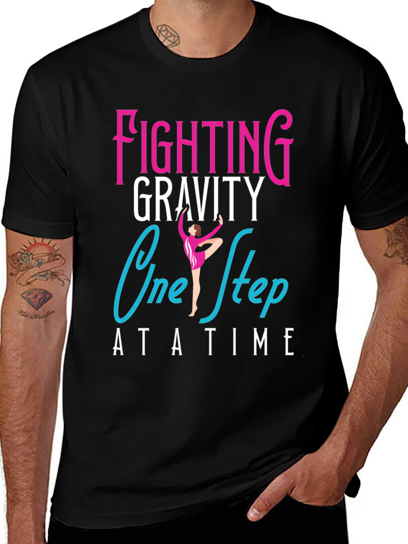 Fighting Gravity Gymnastics Graphic Tee