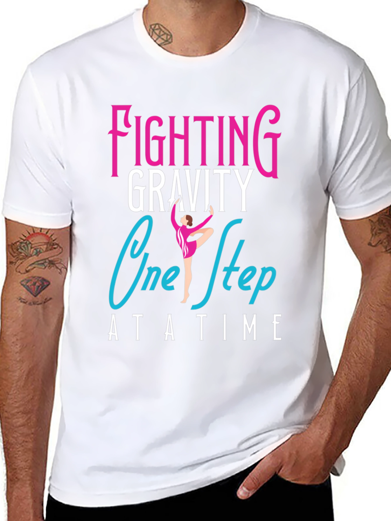 Fighting Gravity Gymnastics Graphic Tee