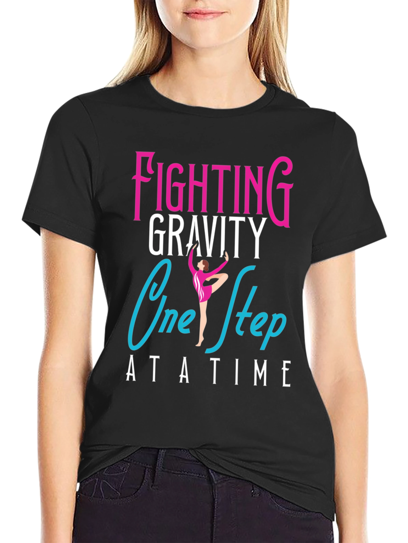 Fighting Gravity Gymnastics Graphic Tee