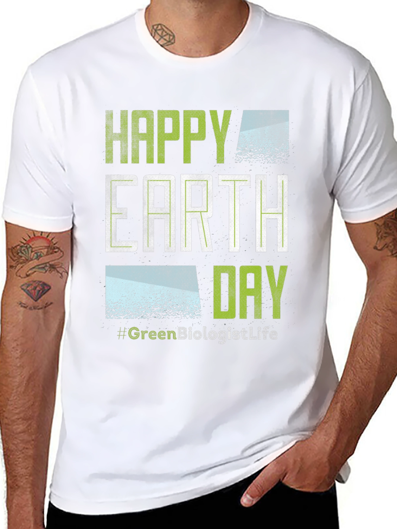 Happy Earth Day #GreenBiologistLife Graphic Tee