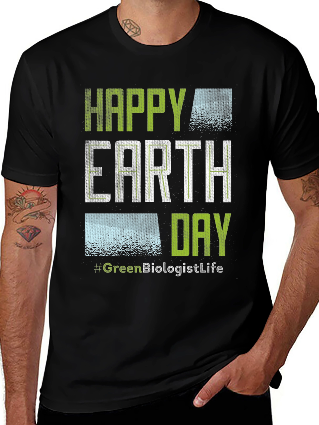 Happy Earth Day #GreenBiologistLife Graphic Tee