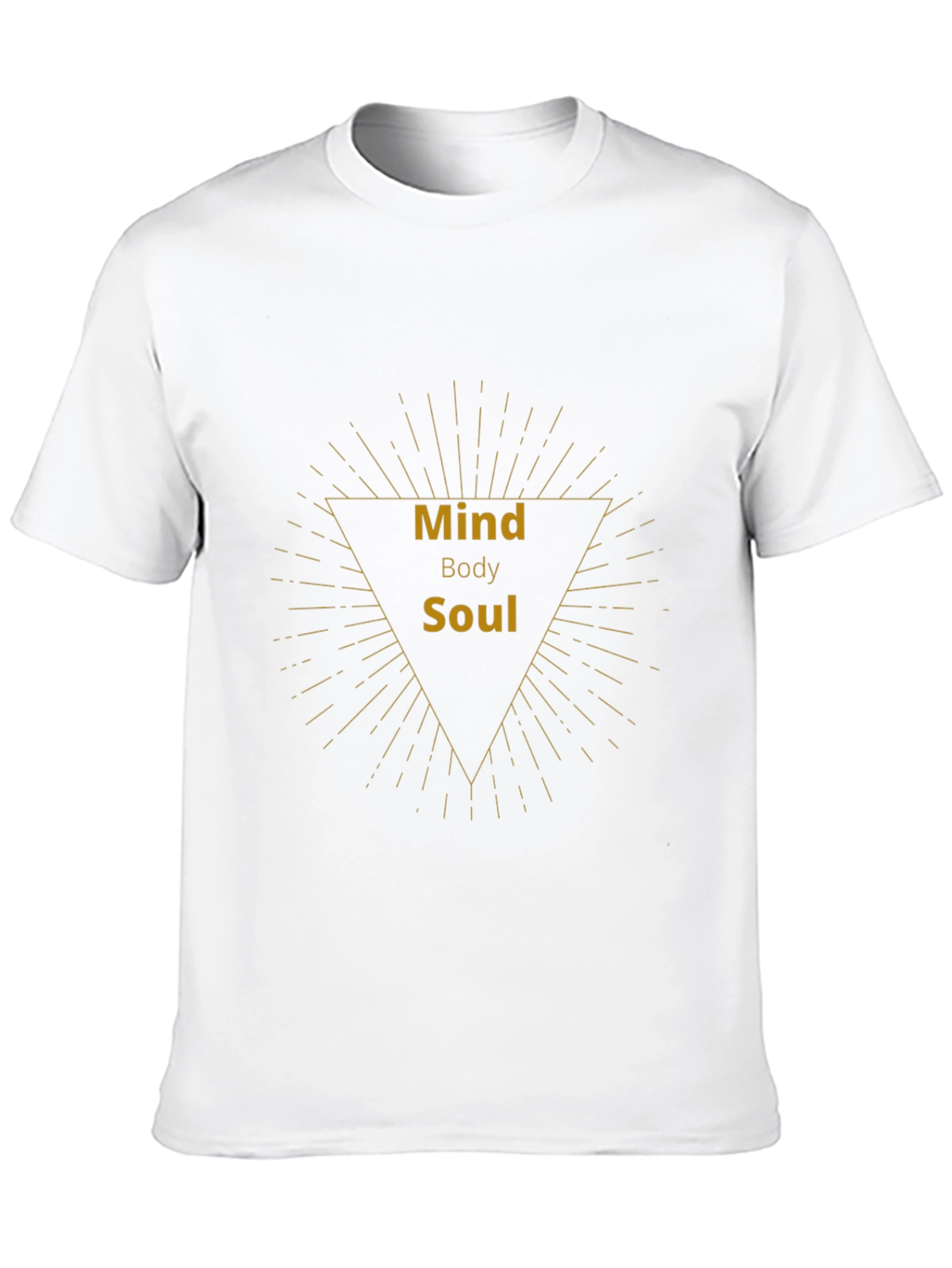 Mind Body Soul Graphic Tee - Spiritual Comfort
