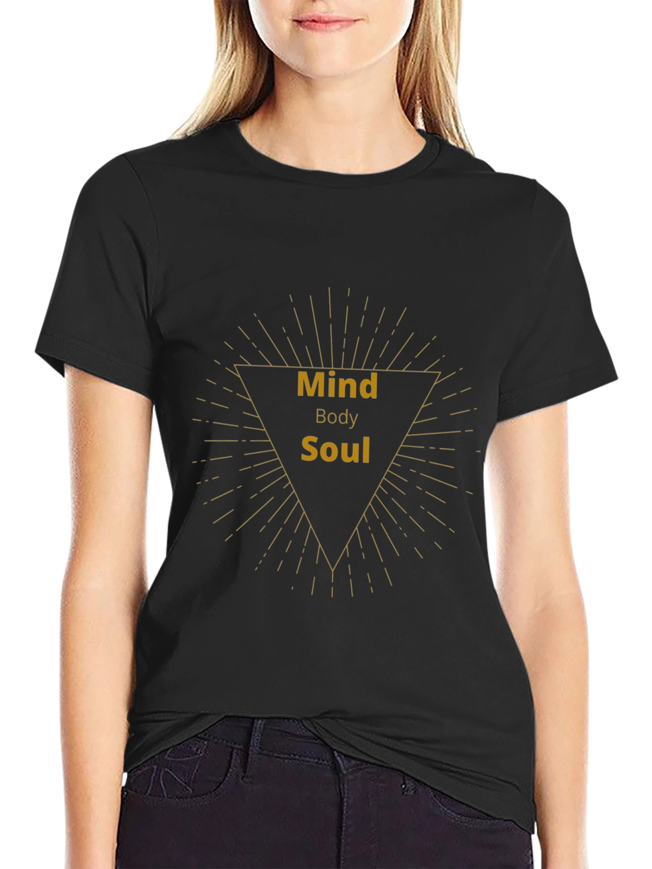 Mind Body Soul Graphic Tee - Spiritual Comfort