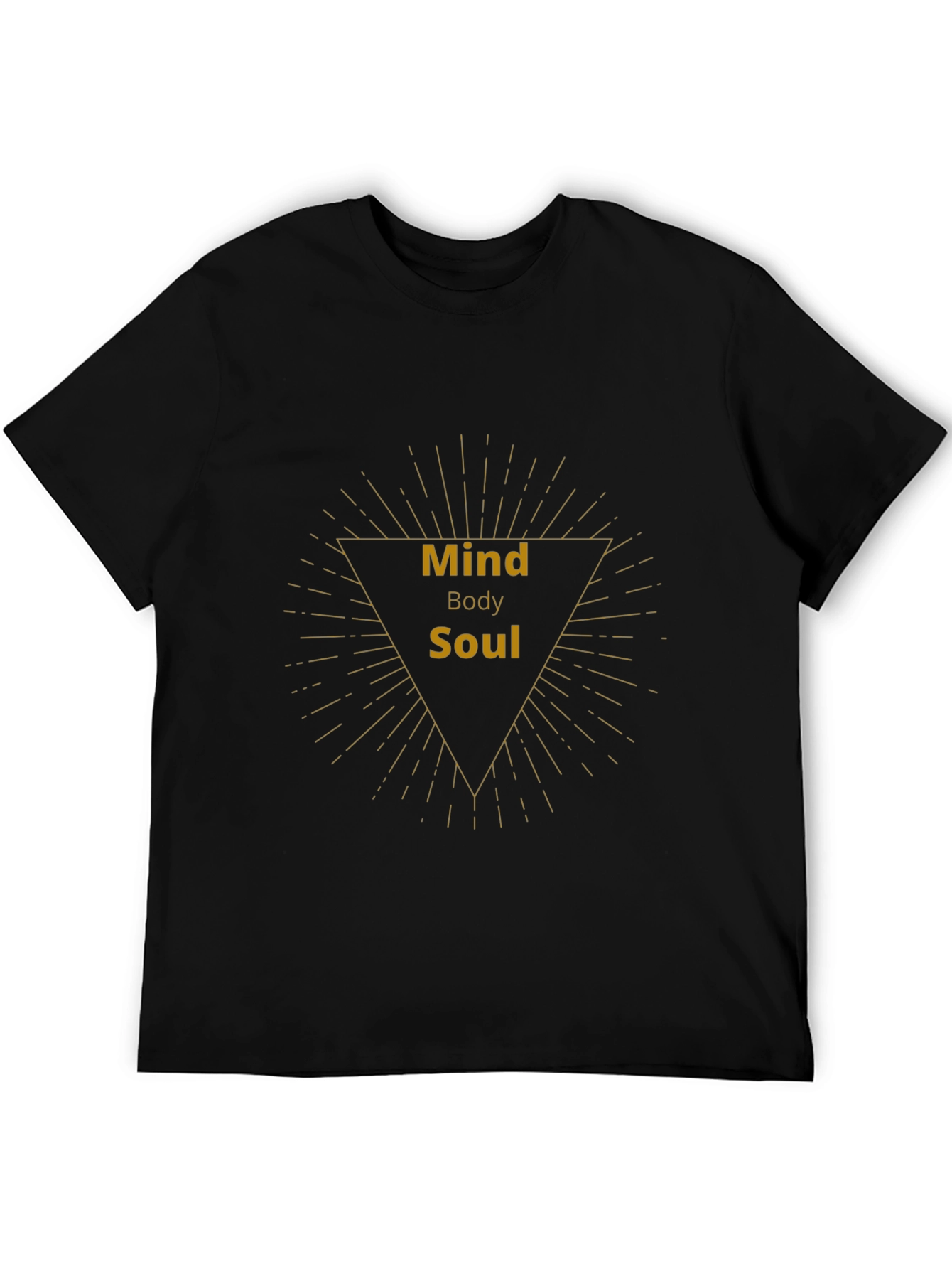 Mind Body Soul Graphic Tee - Spiritual Comfort