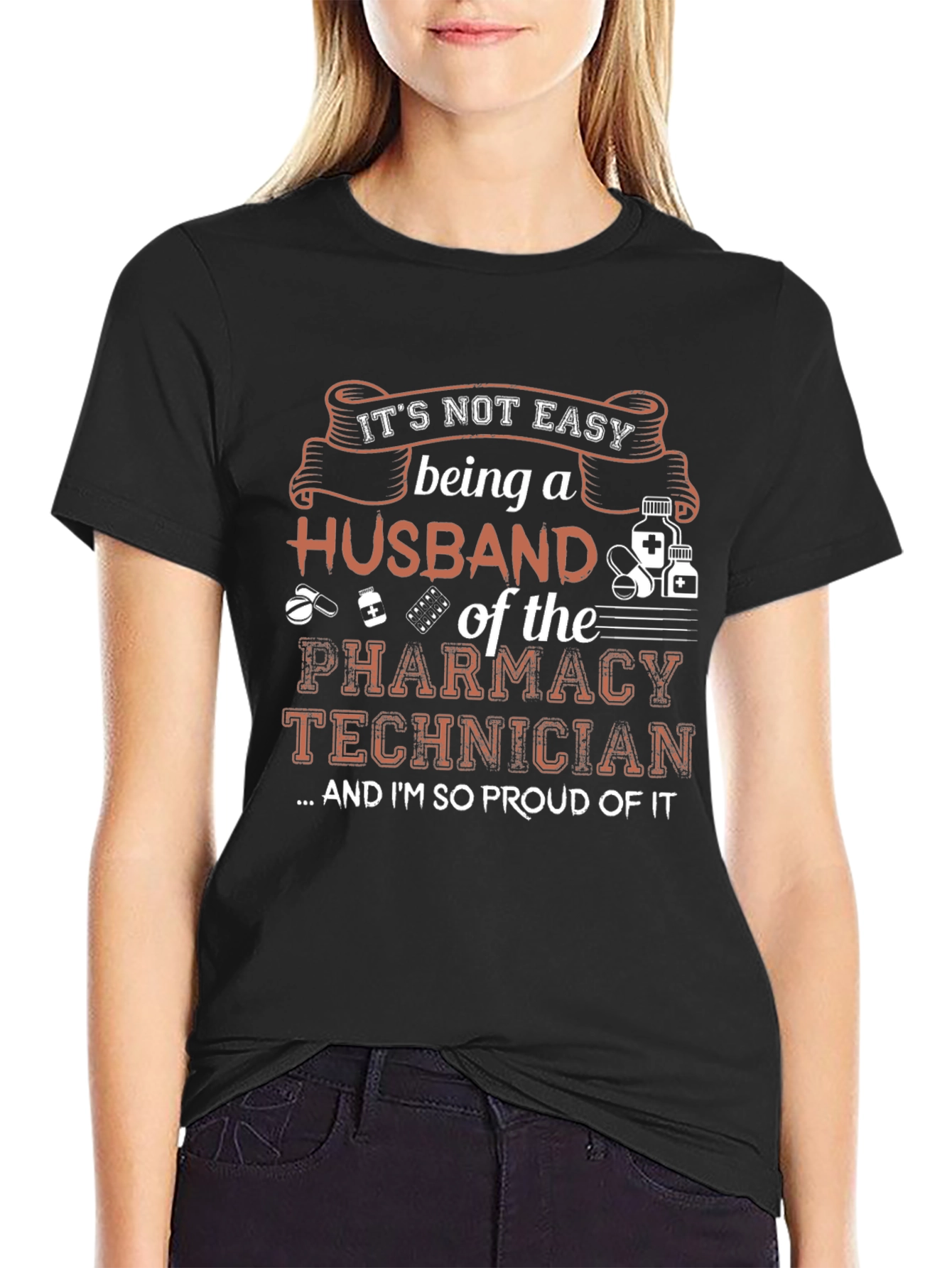 Husband of Pharmacy Tech T-Shirt