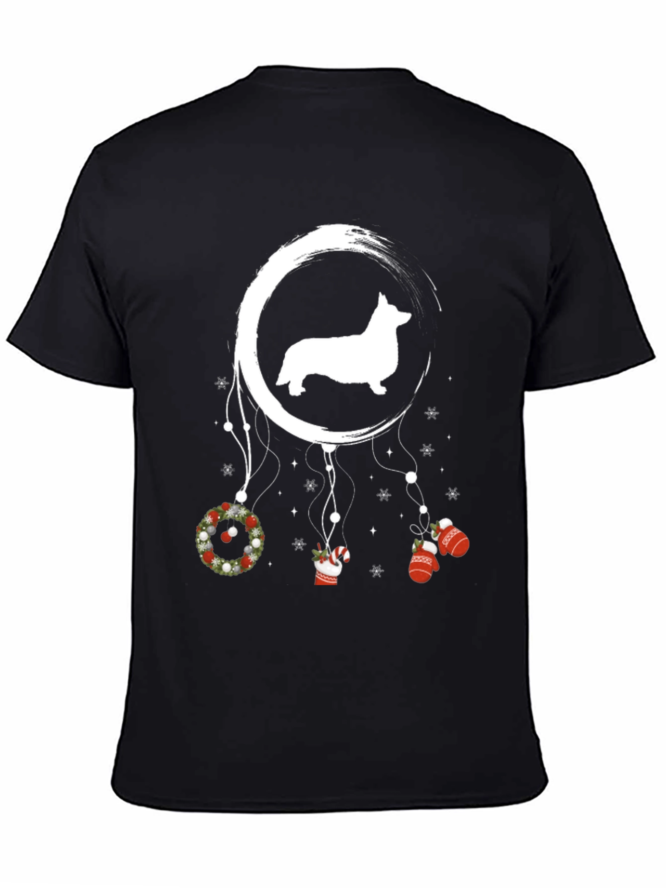 Corgi Christmas Dreamcatcher Tee