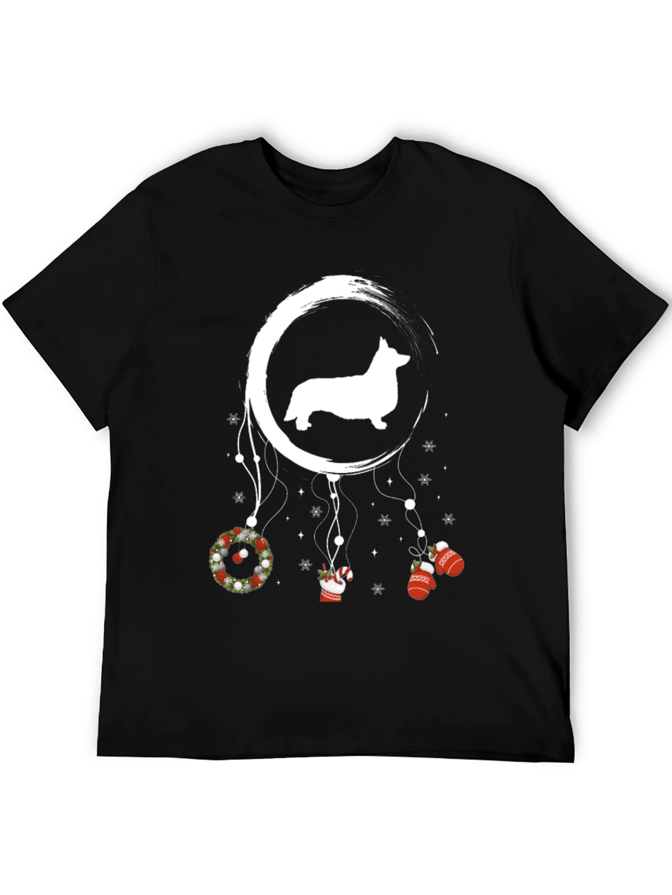 Corgi Christmas Dreamcatcher Tee