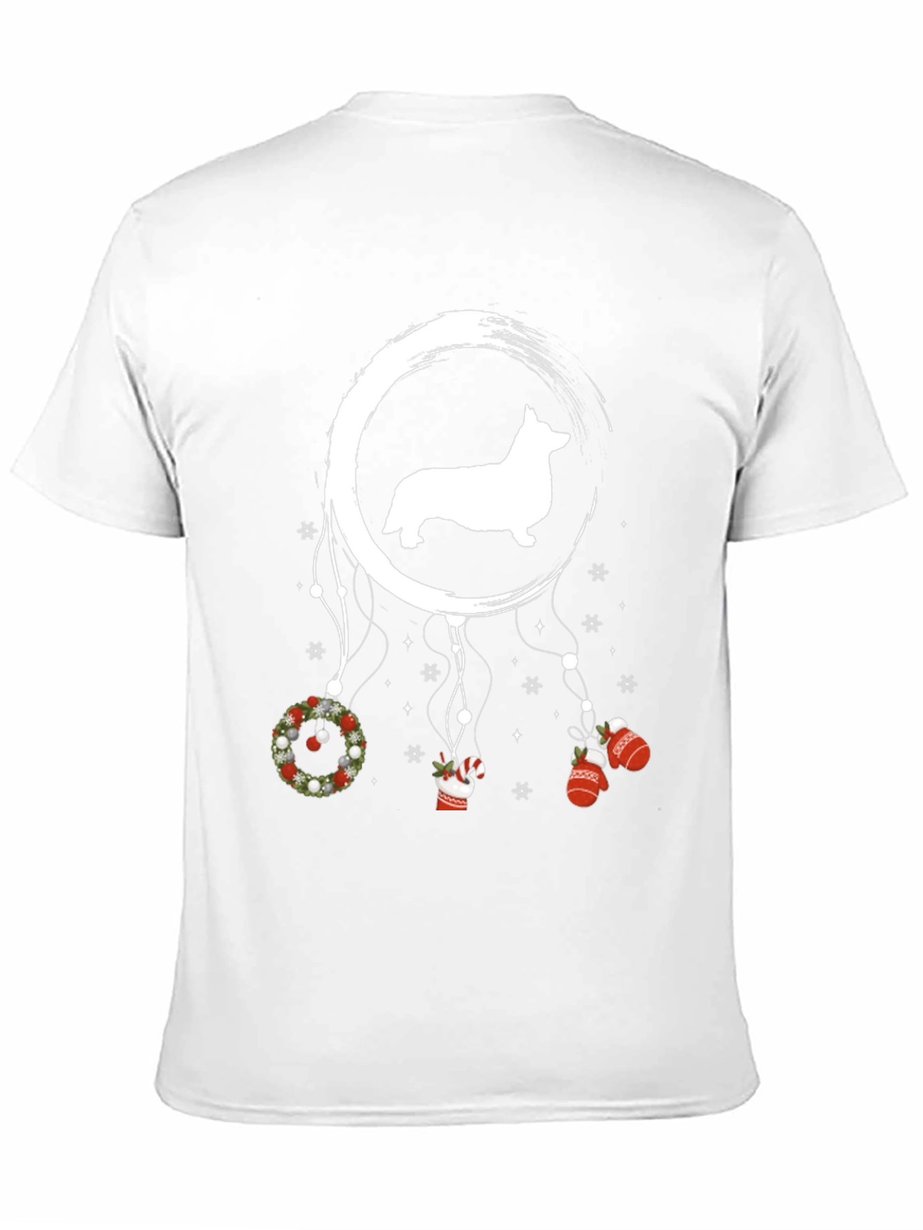 Corgi Christmas Dreamcatcher Tee
