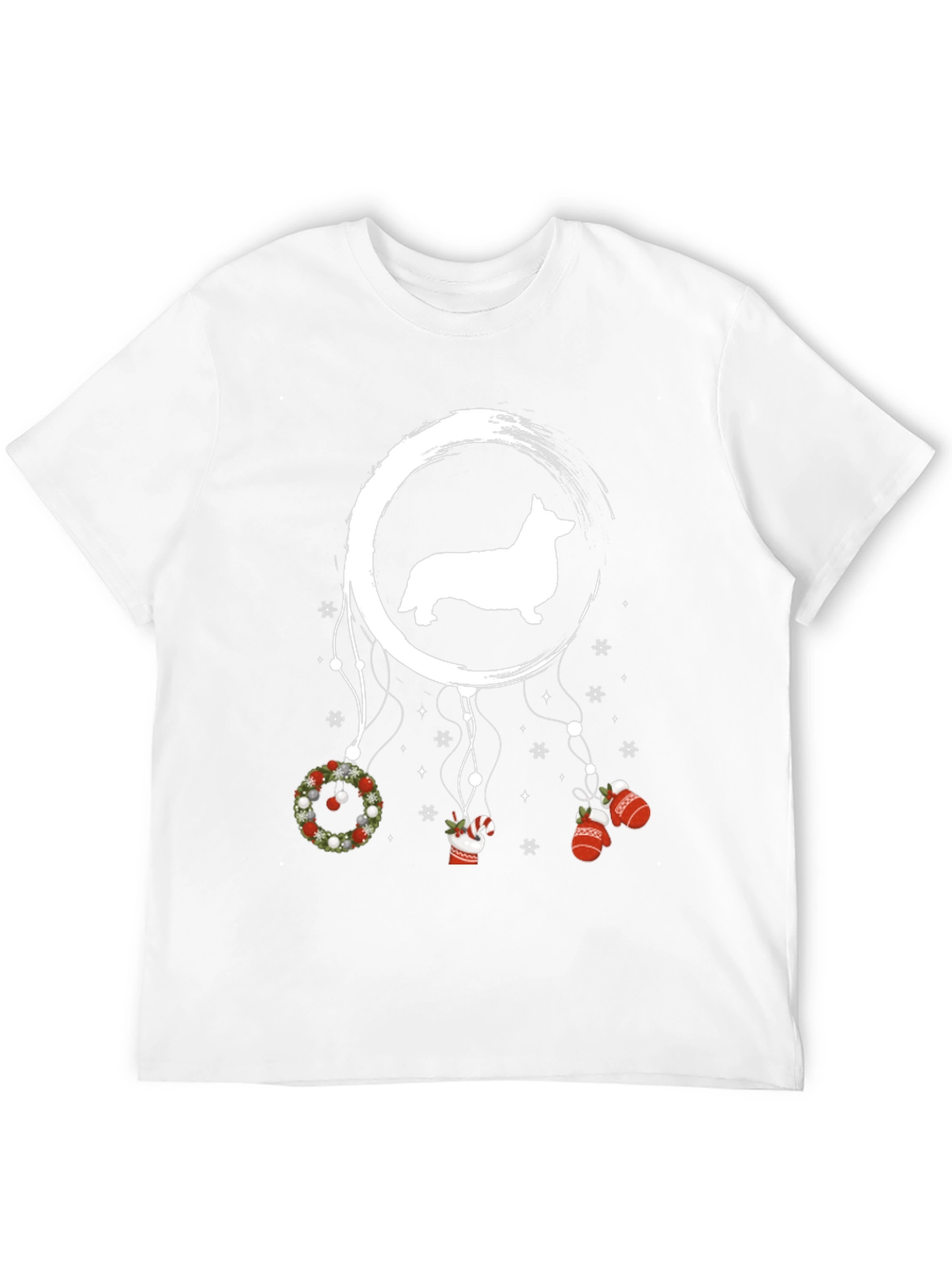 Corgi Christmas Dreamcatcher Tee