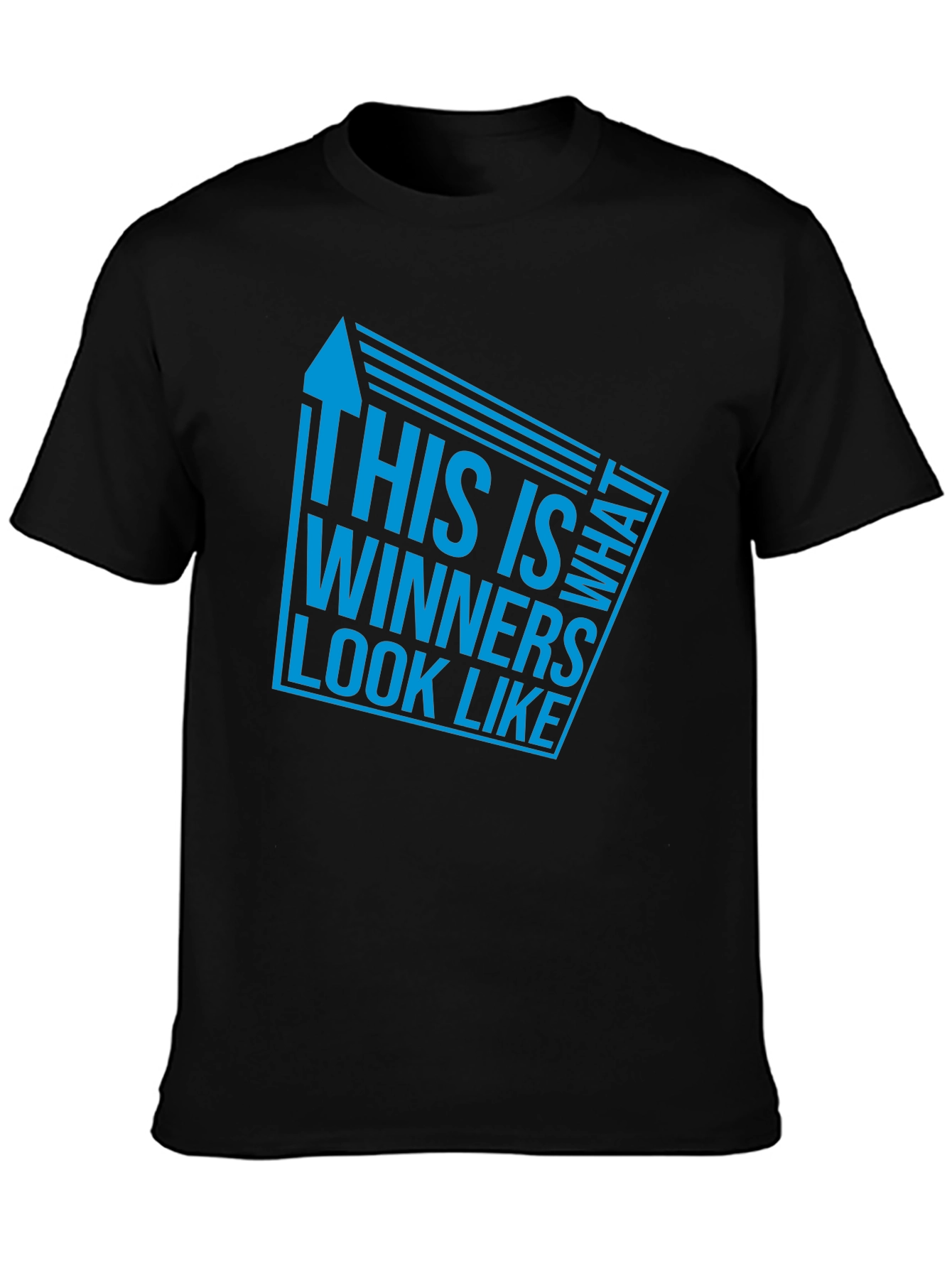Winners Look Like This Black T-Shirt