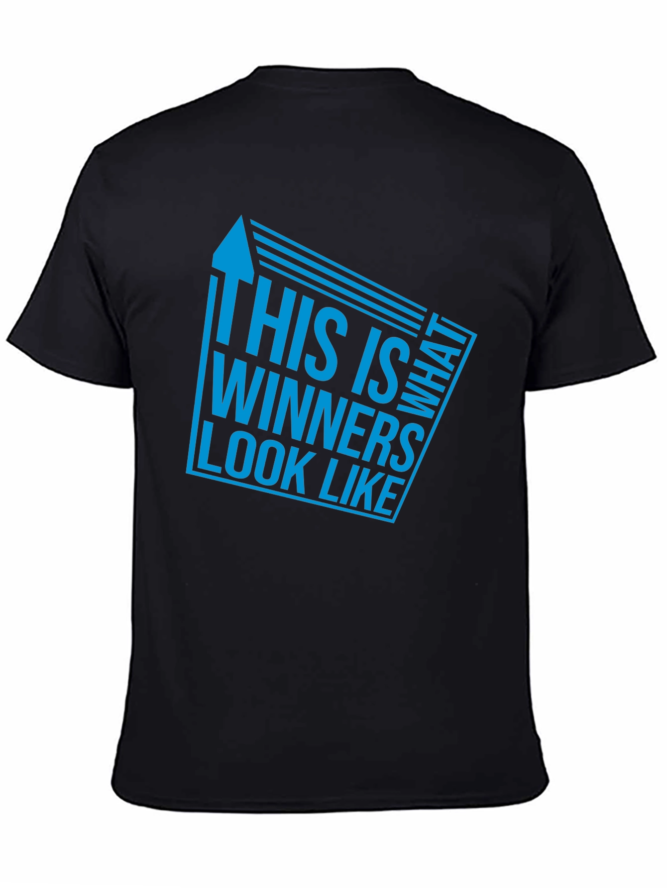 Winners Look Like This Black T-Shirt
