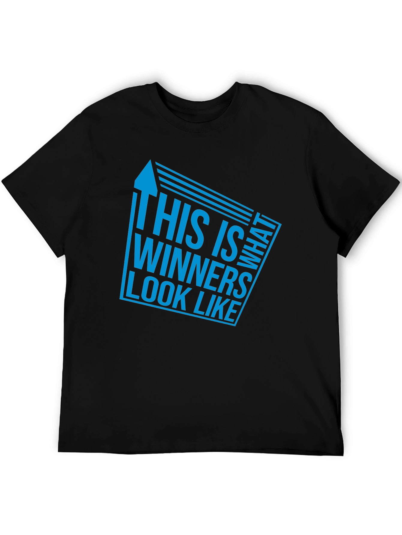 Winners Look Like This Black T-Shirt