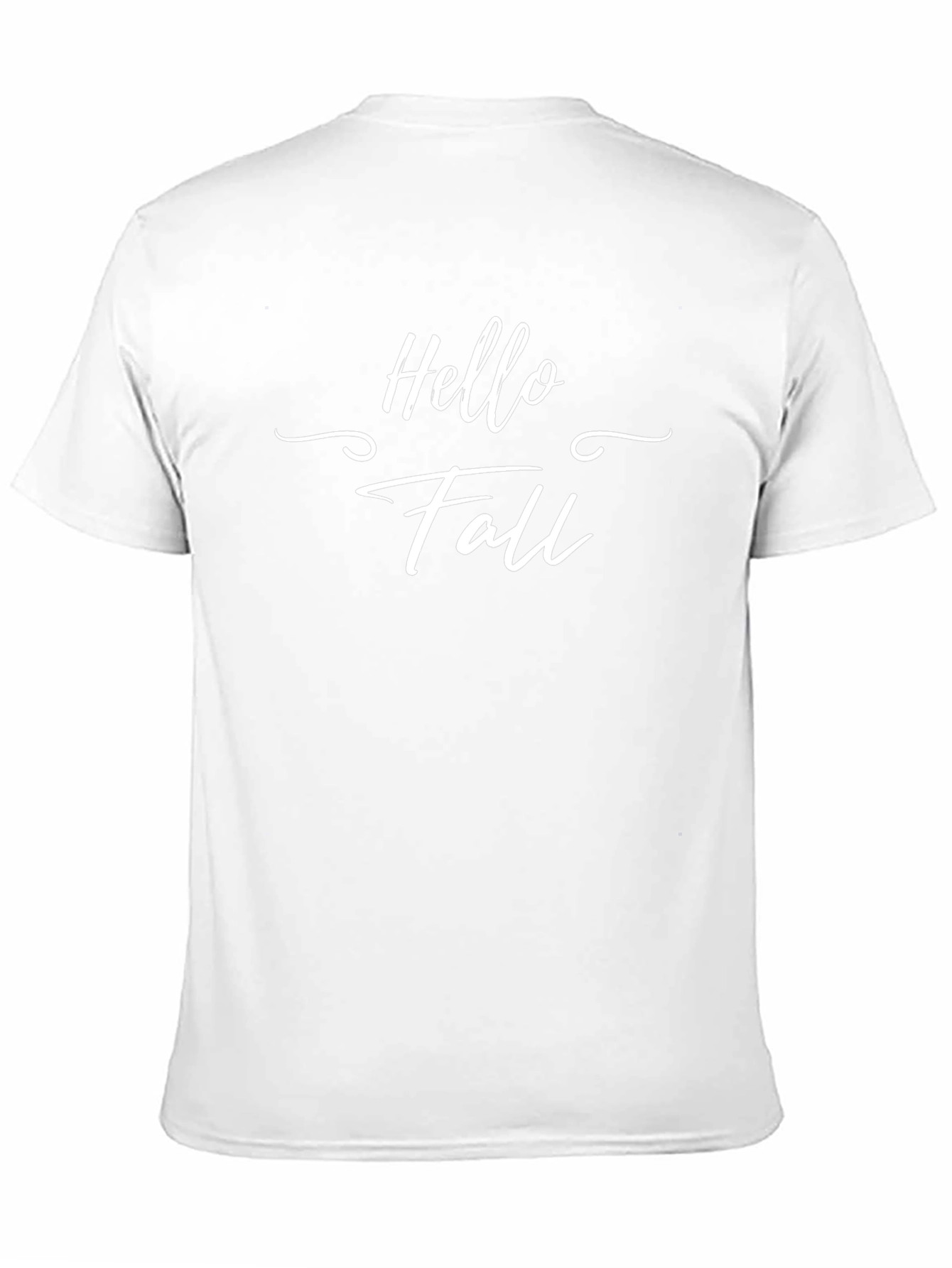 Hello Fall Black T-Shirt