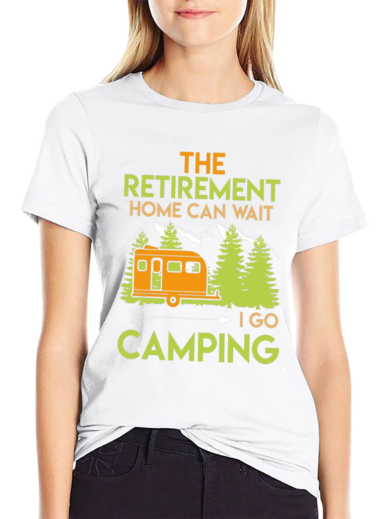 Camping Retirement T-Shirt: Home Can Wait