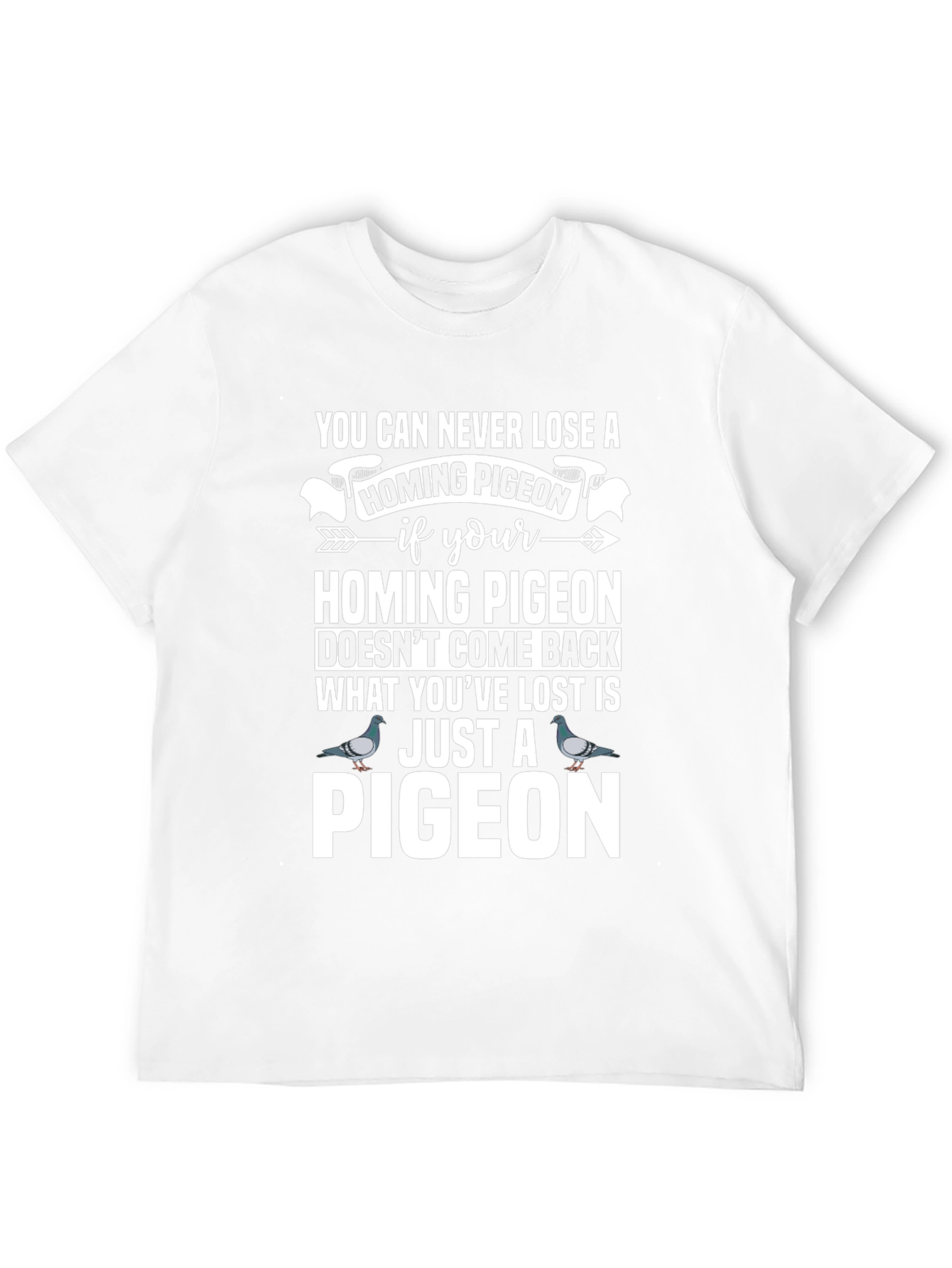 Homing Pigeon Graphic Tee - Never Lose!