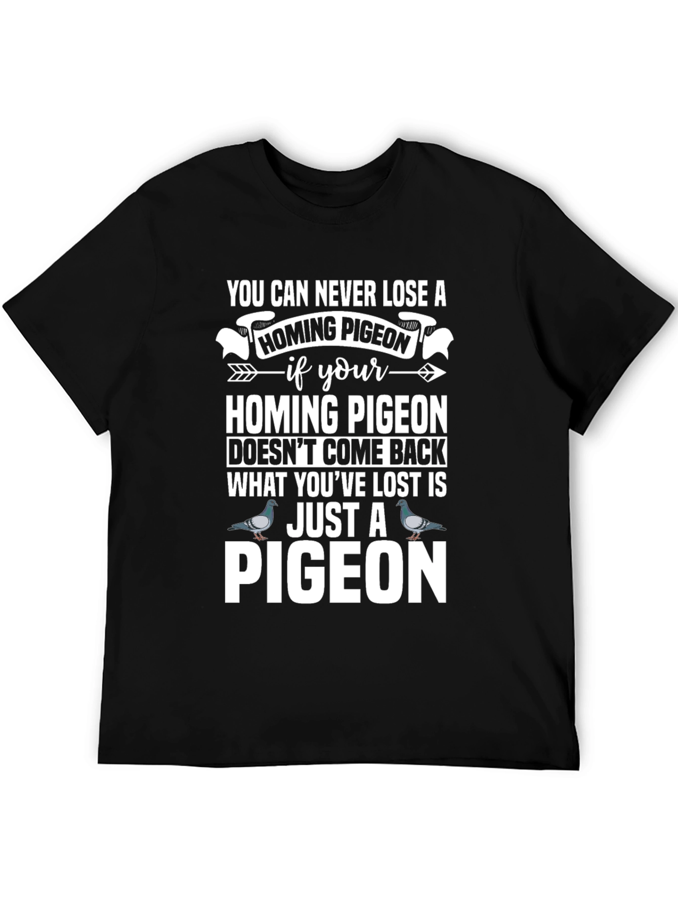 Homing Pigeon Graphic Tee - Never Lose!