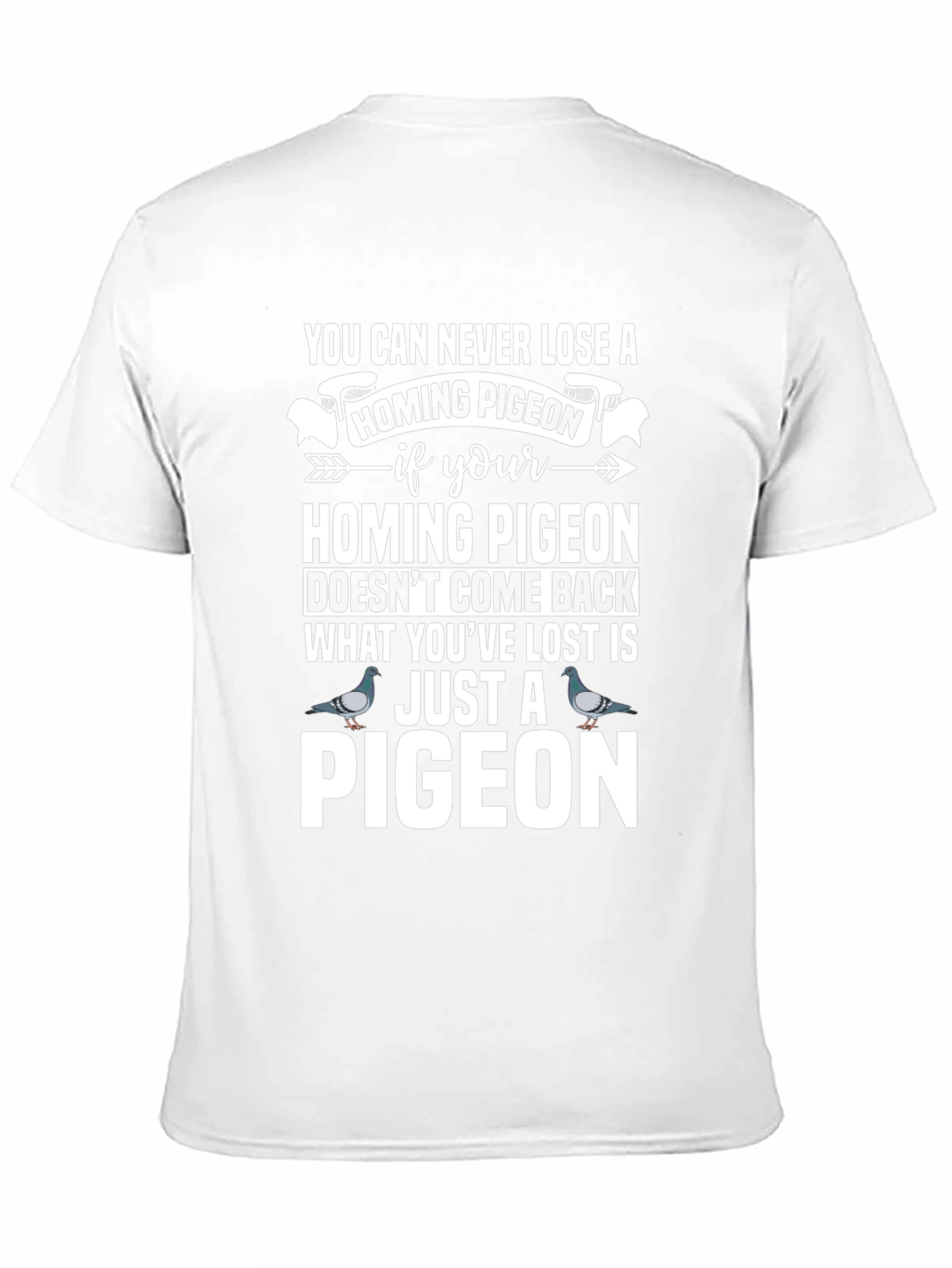 Homing Pigeon Graphic Tee - Never Lose!