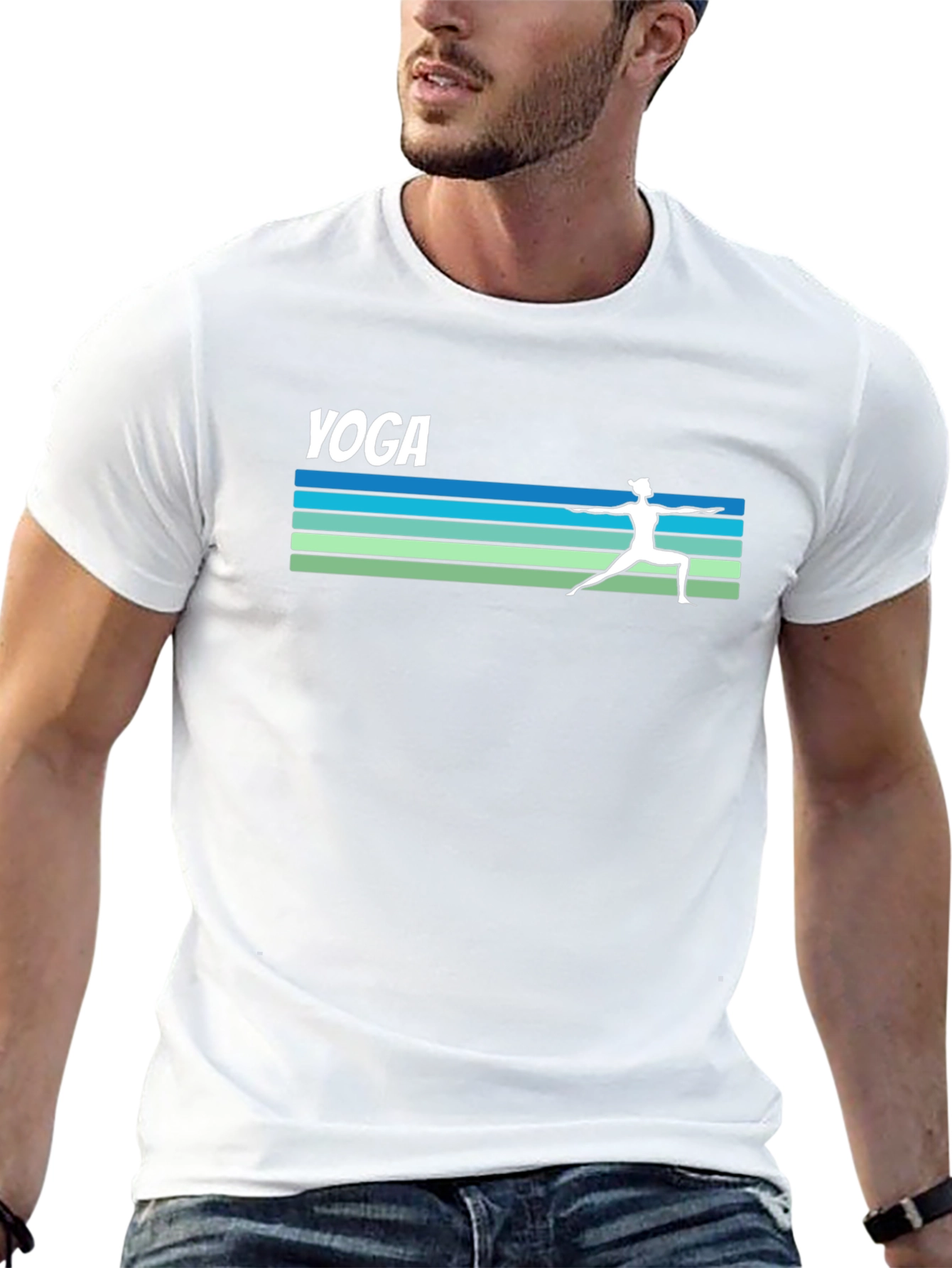 Yoga Pose Graphic T-Shirt
