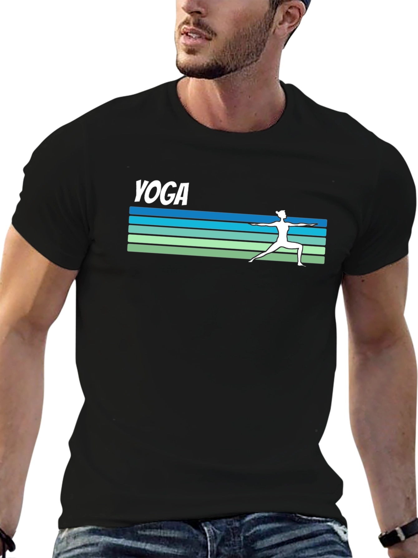Yoga Pose Graphic T-Shirt