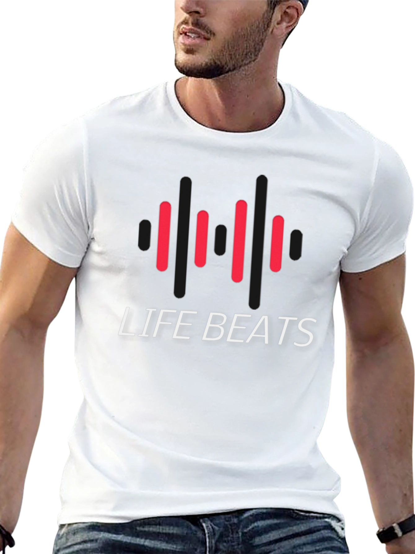 Life Beats Graphic T-Shirt