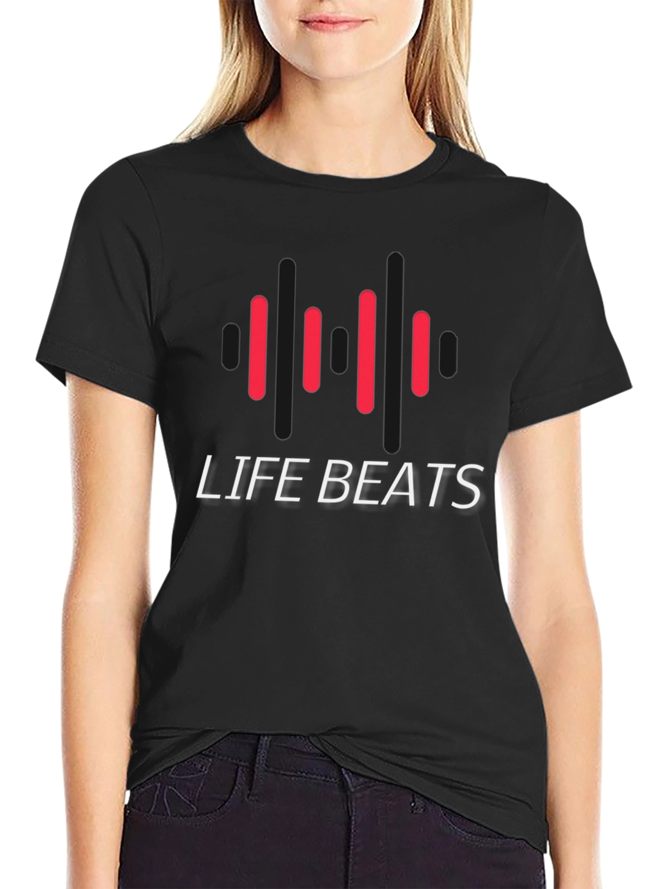 Life Beats Graphic T-Shirt