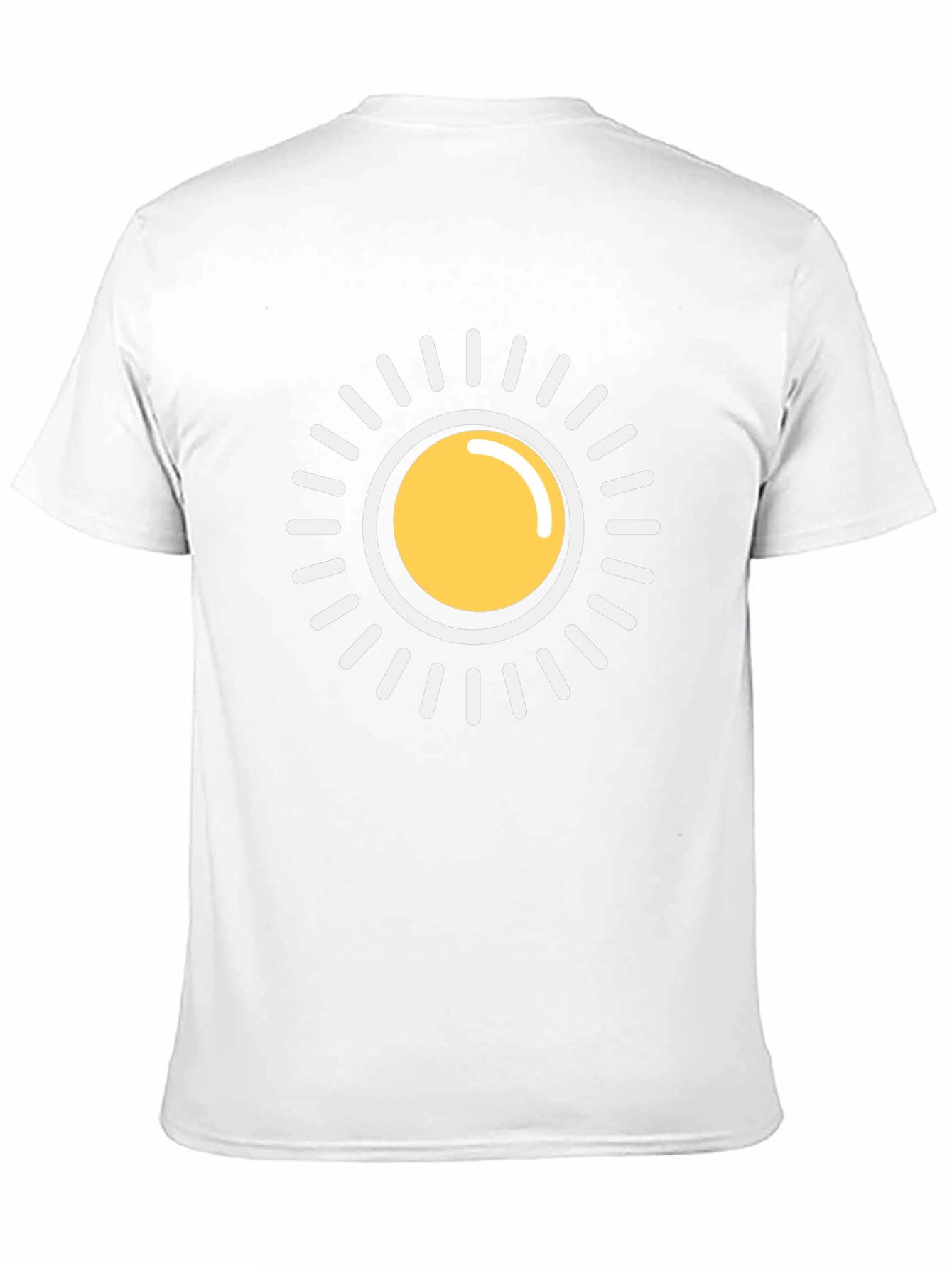 Radiant Sun Graphic Black T-Shirt