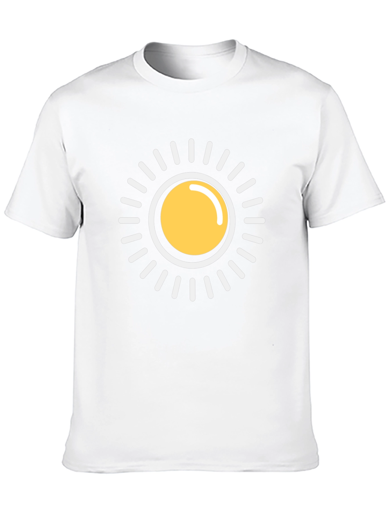 Radiant Sun Graphic Black T-Shirt