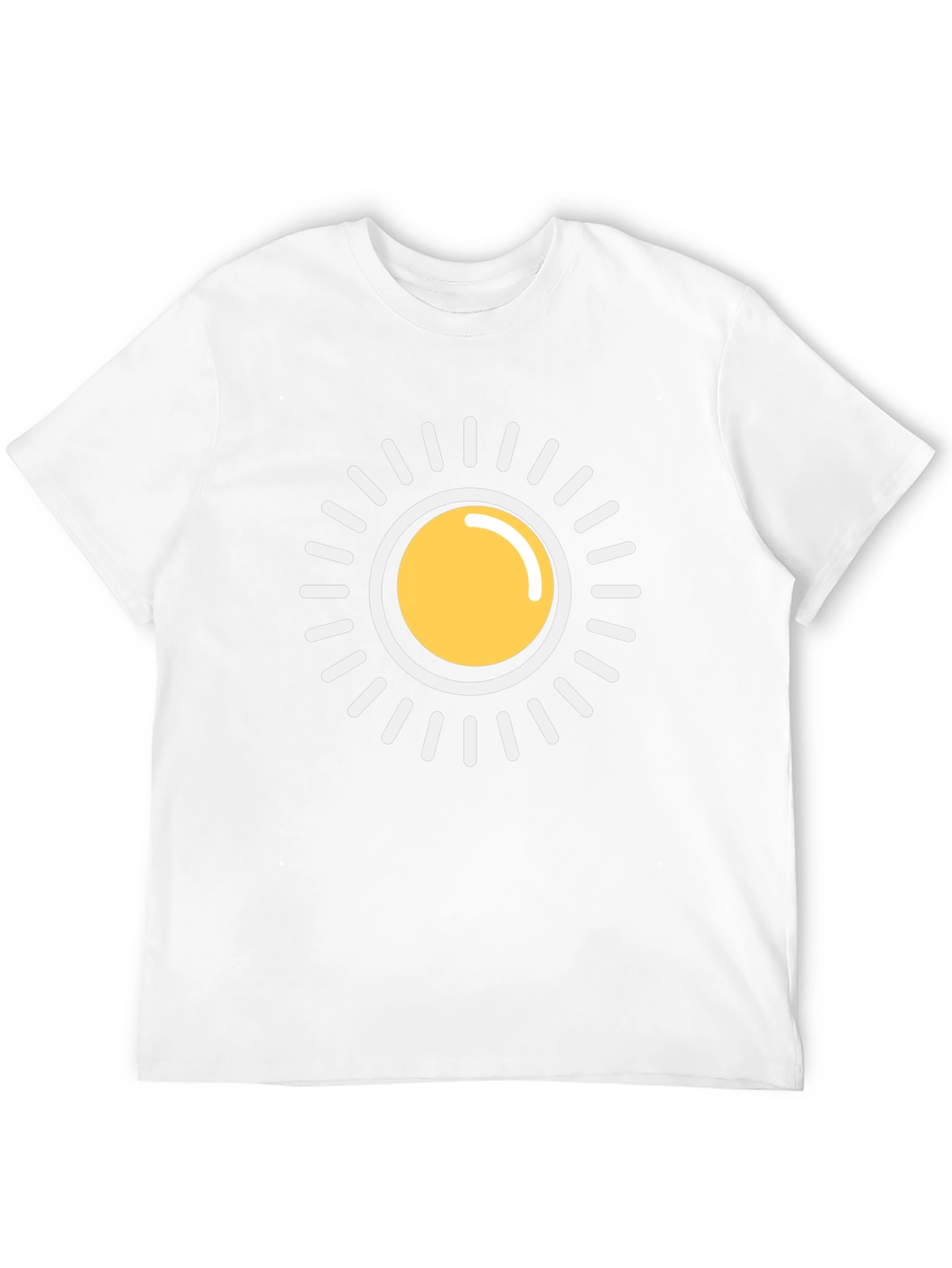 Radiant Sun Graphic Black T-Shirt