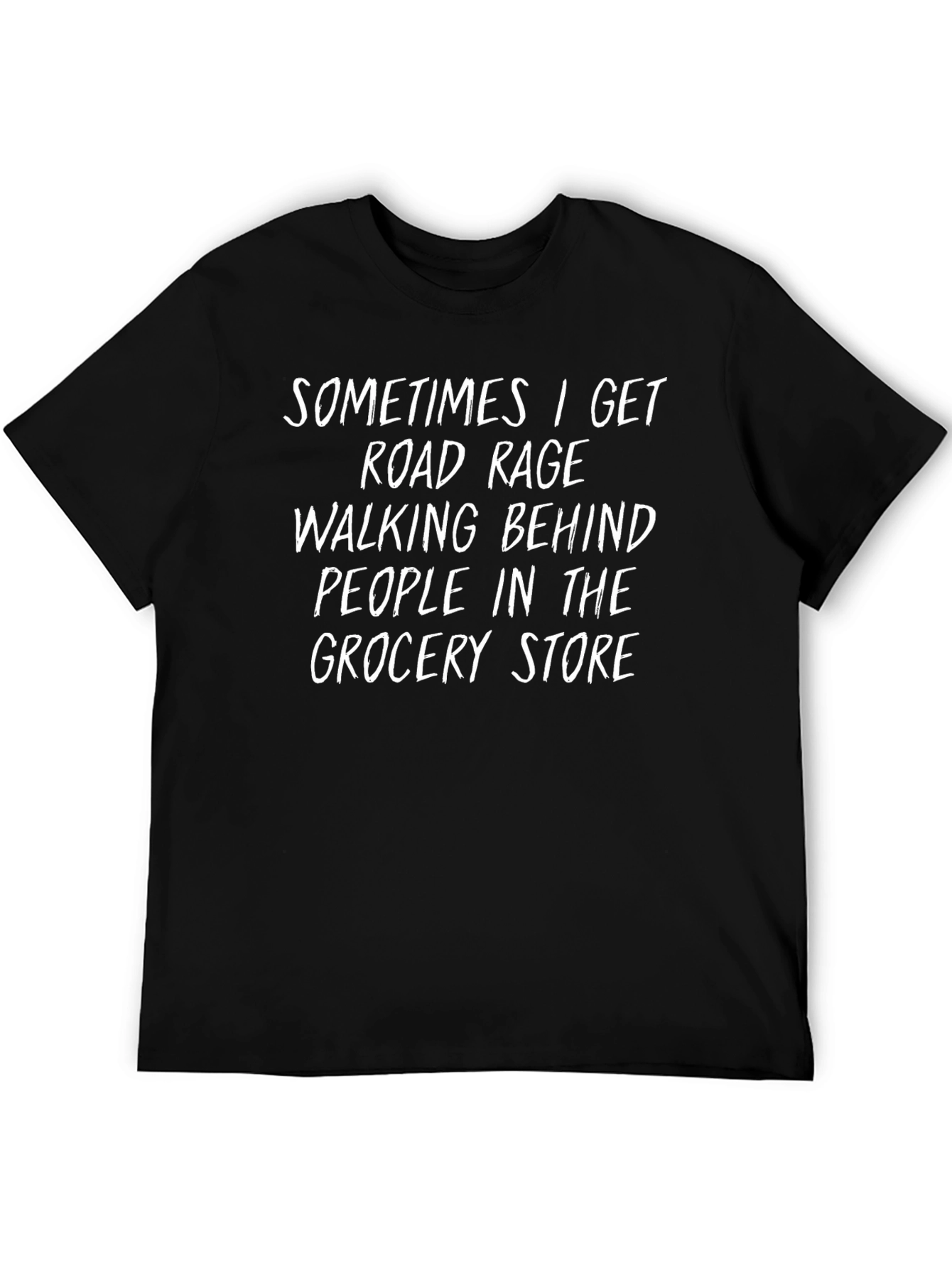 Funny Road Rage Grocery Store T-Shirt