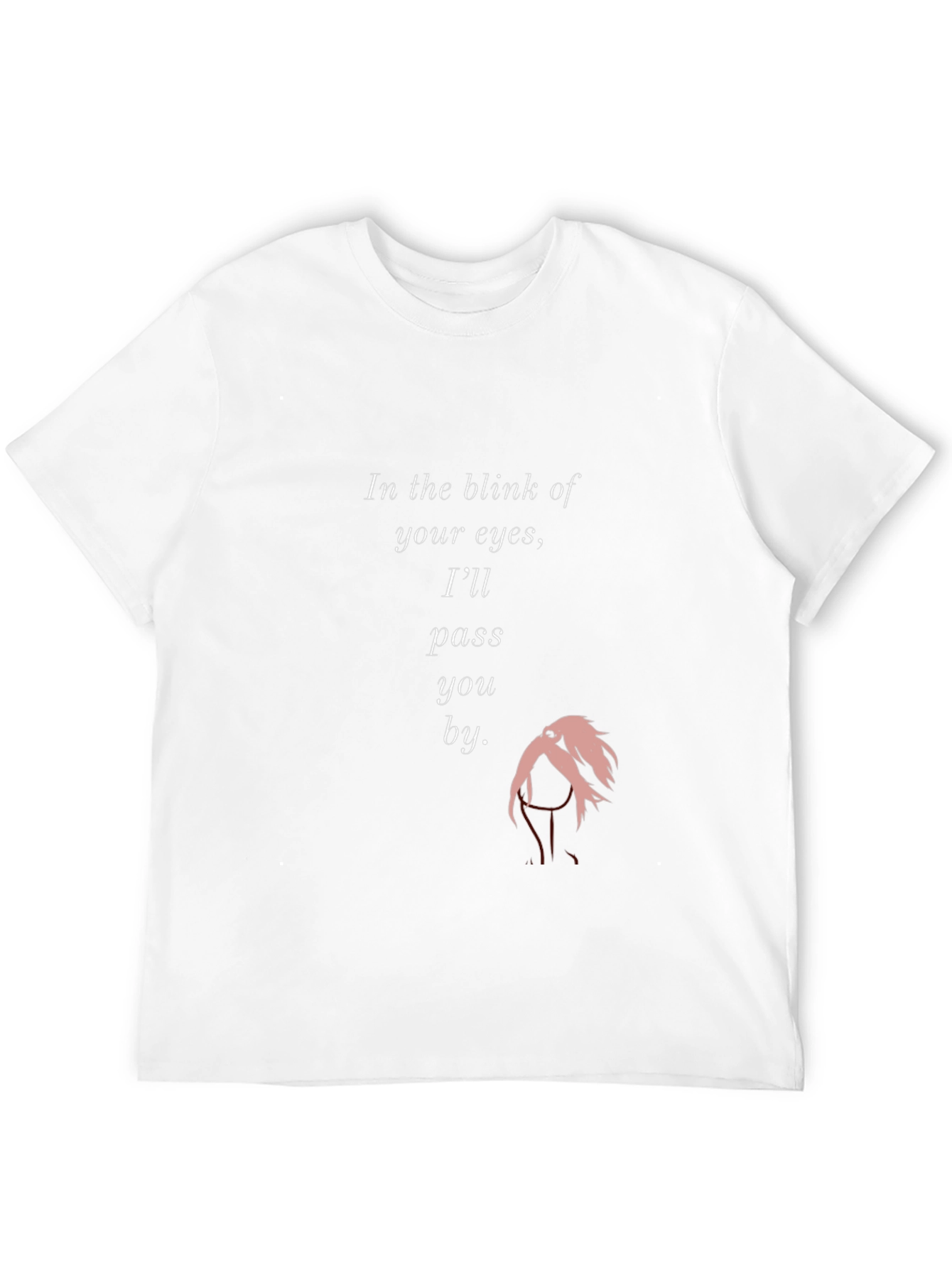 Stylish Blink of an Eye Graphic Tee