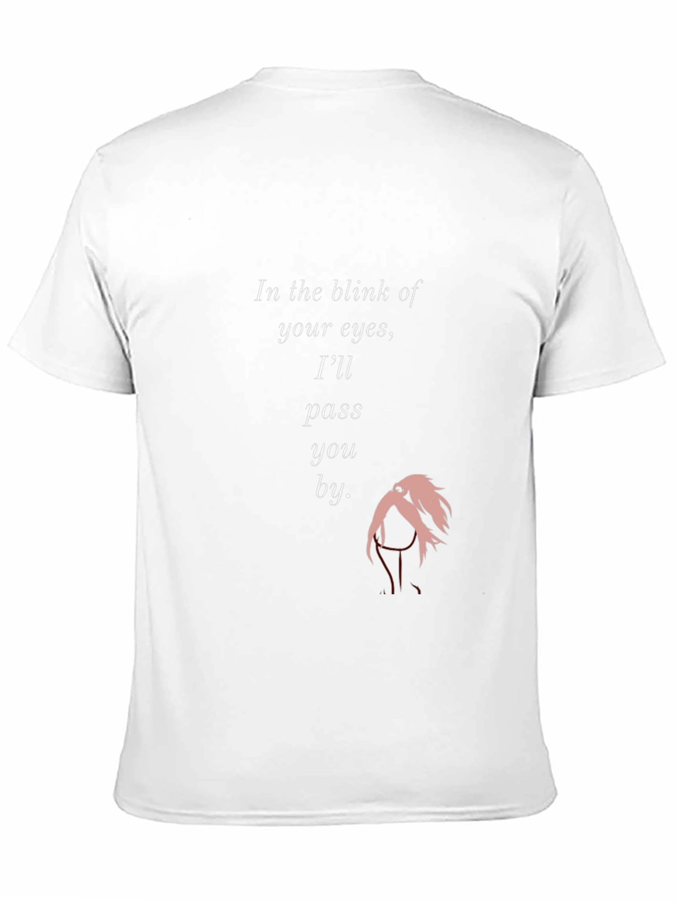 Stylish Blink of an Eye Graphic Tee