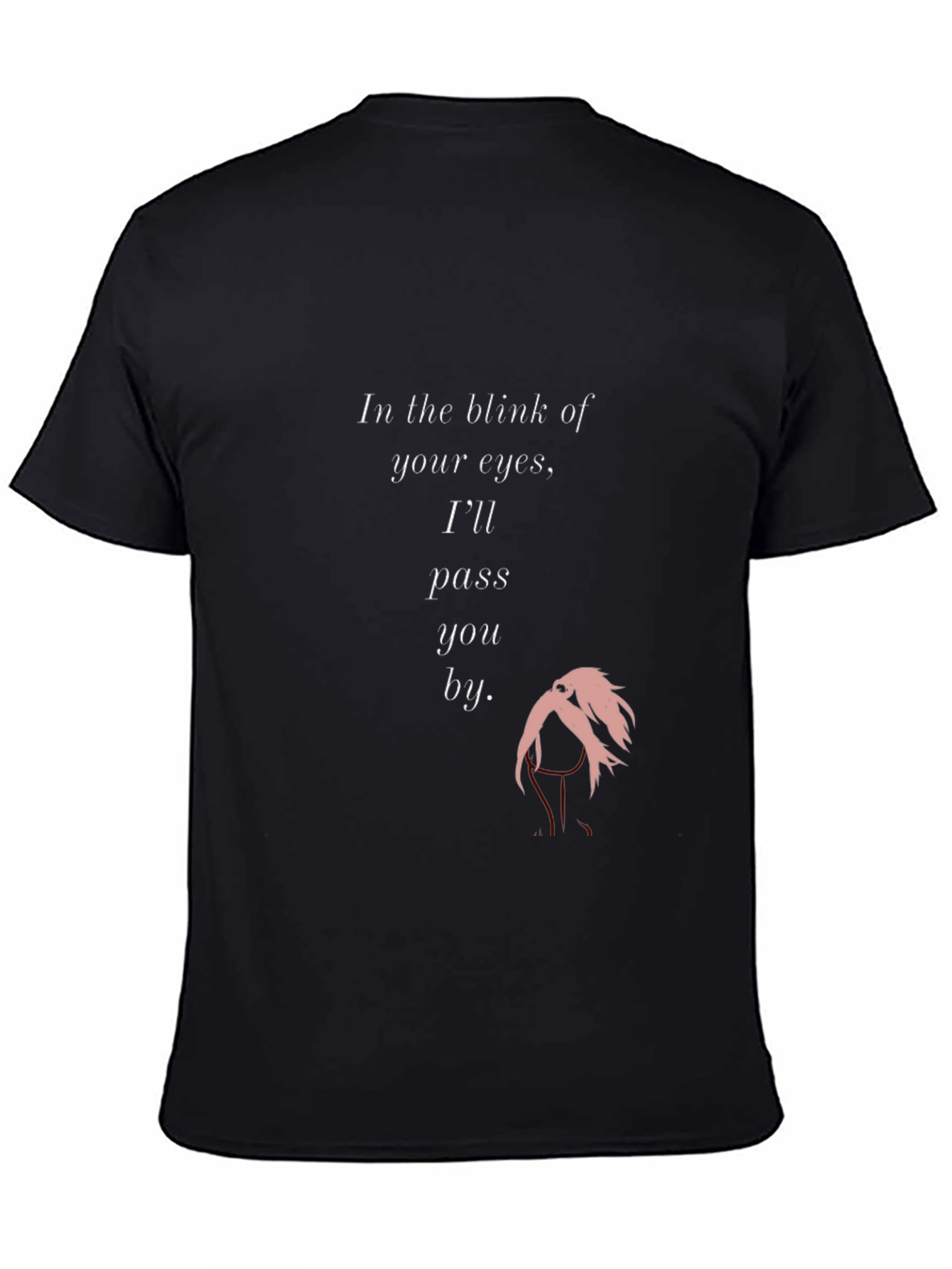 Stylish Blink of an Eye Graphic Tee