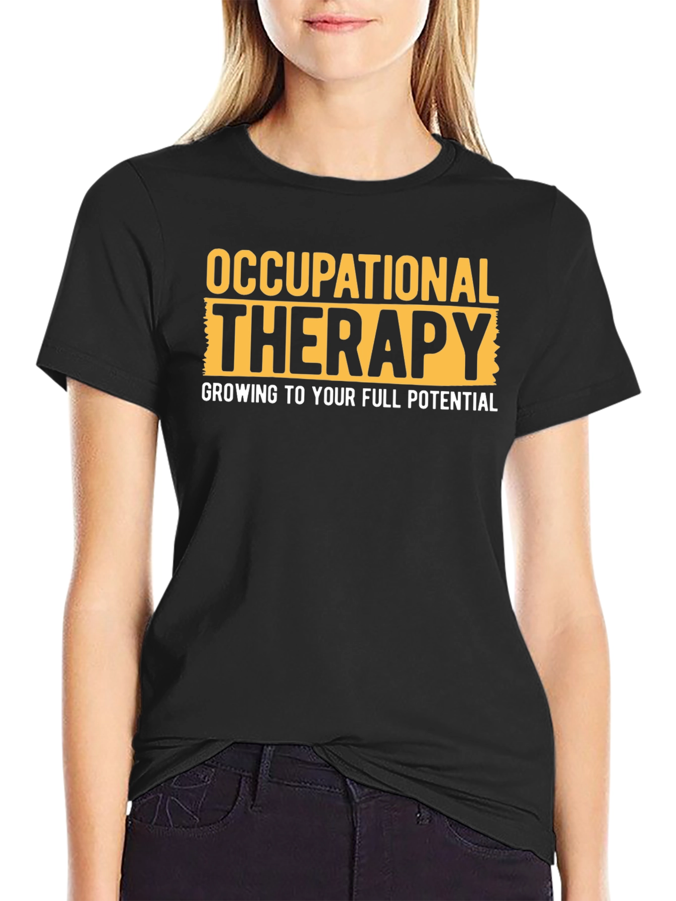 Occupational Therapy T-Shirt - Growing to Full Potential