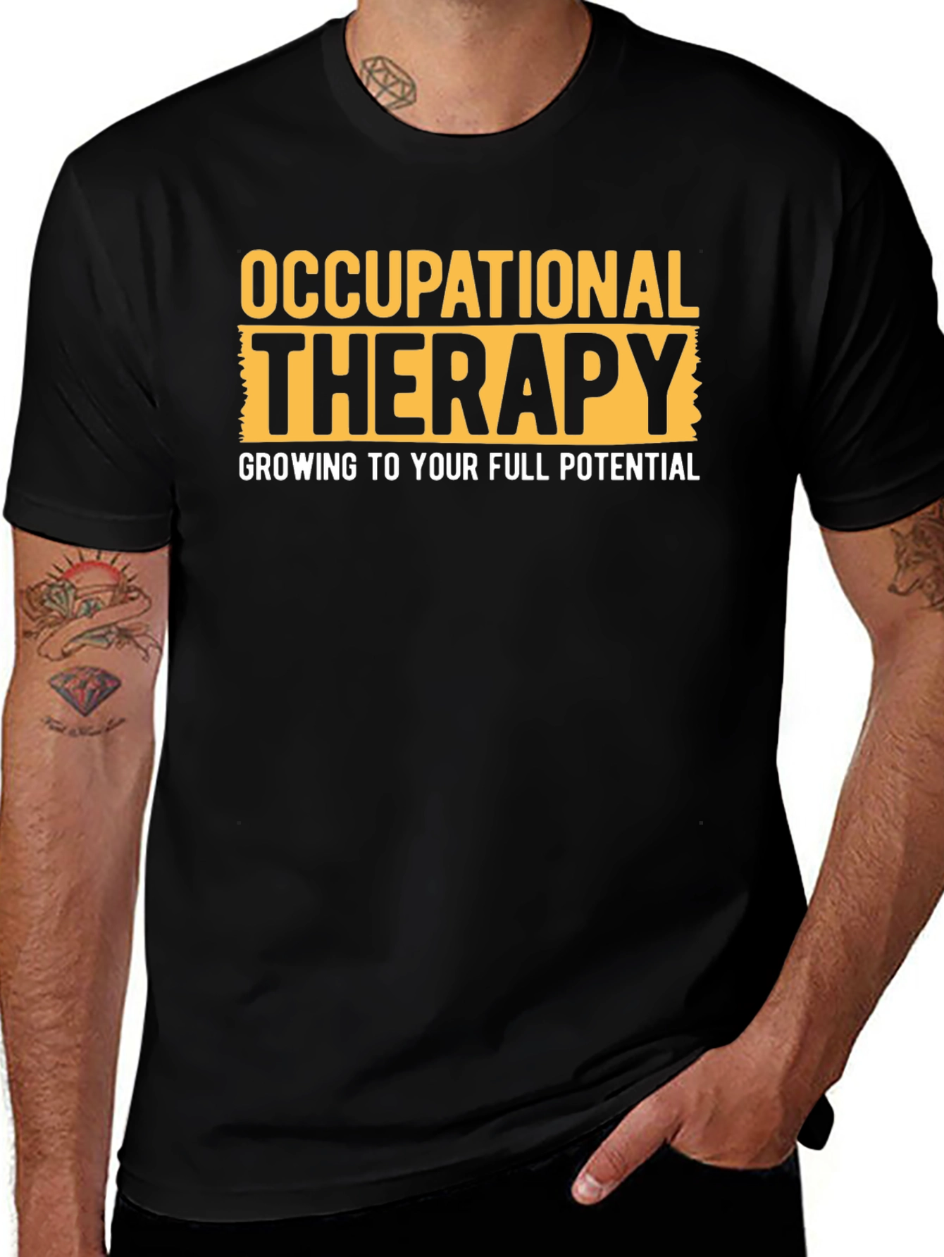 Occupational Therapy T-Shirt - Growing to Full Potential
