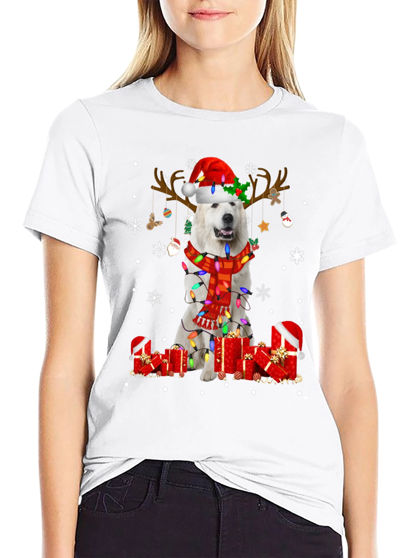 Christmas Dog Graphic Tee