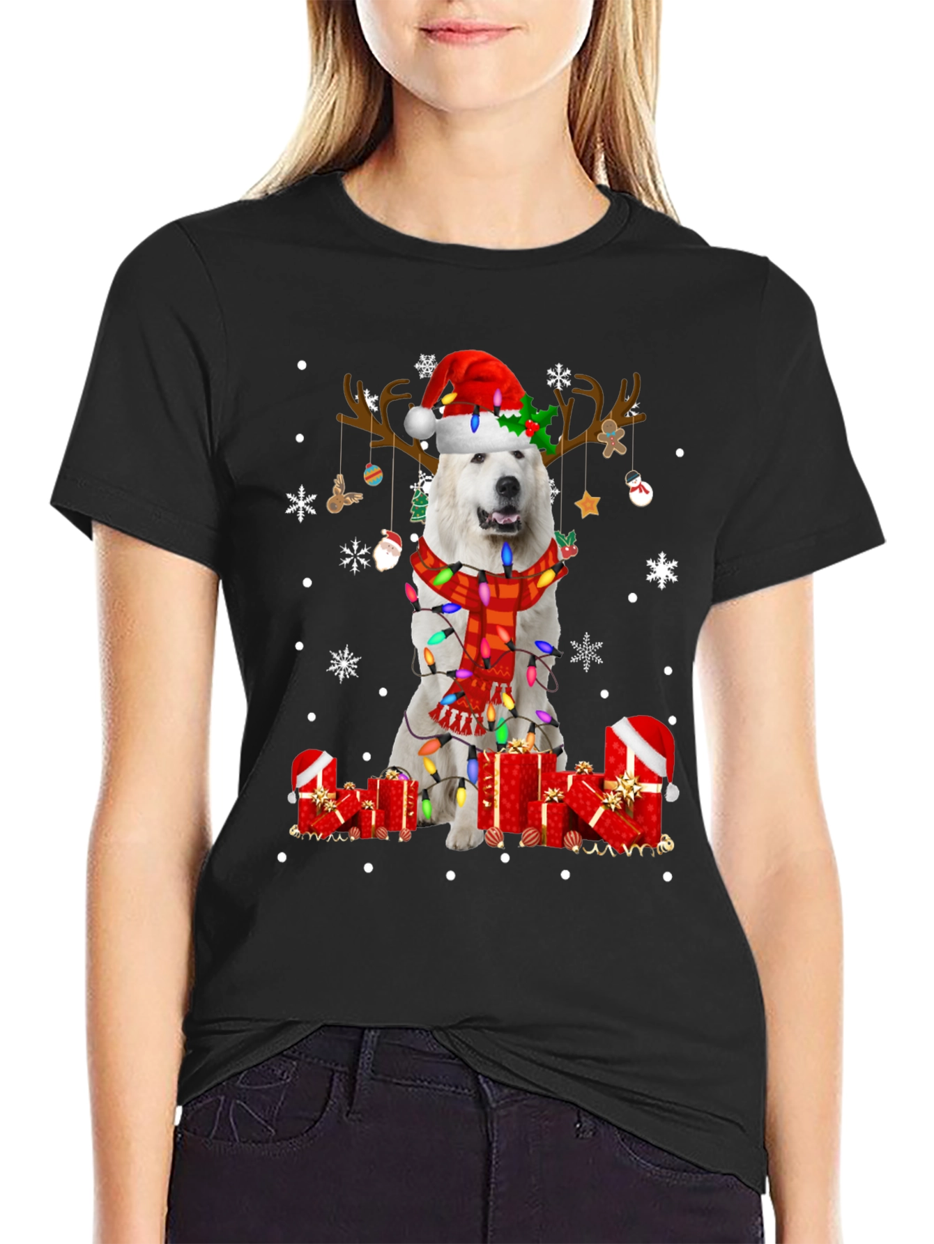 Christmas Dog Graphic Tee