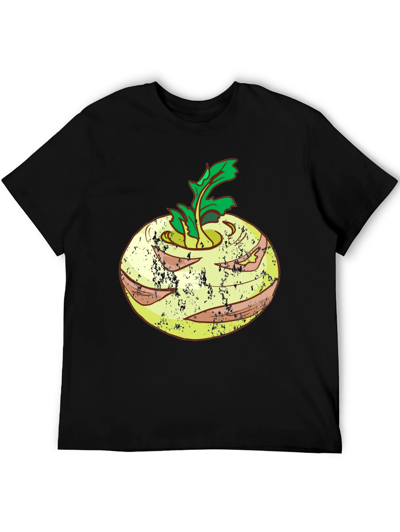 Kohlrabi Graphic T-Shirt - Unique Vegetable Design Tee