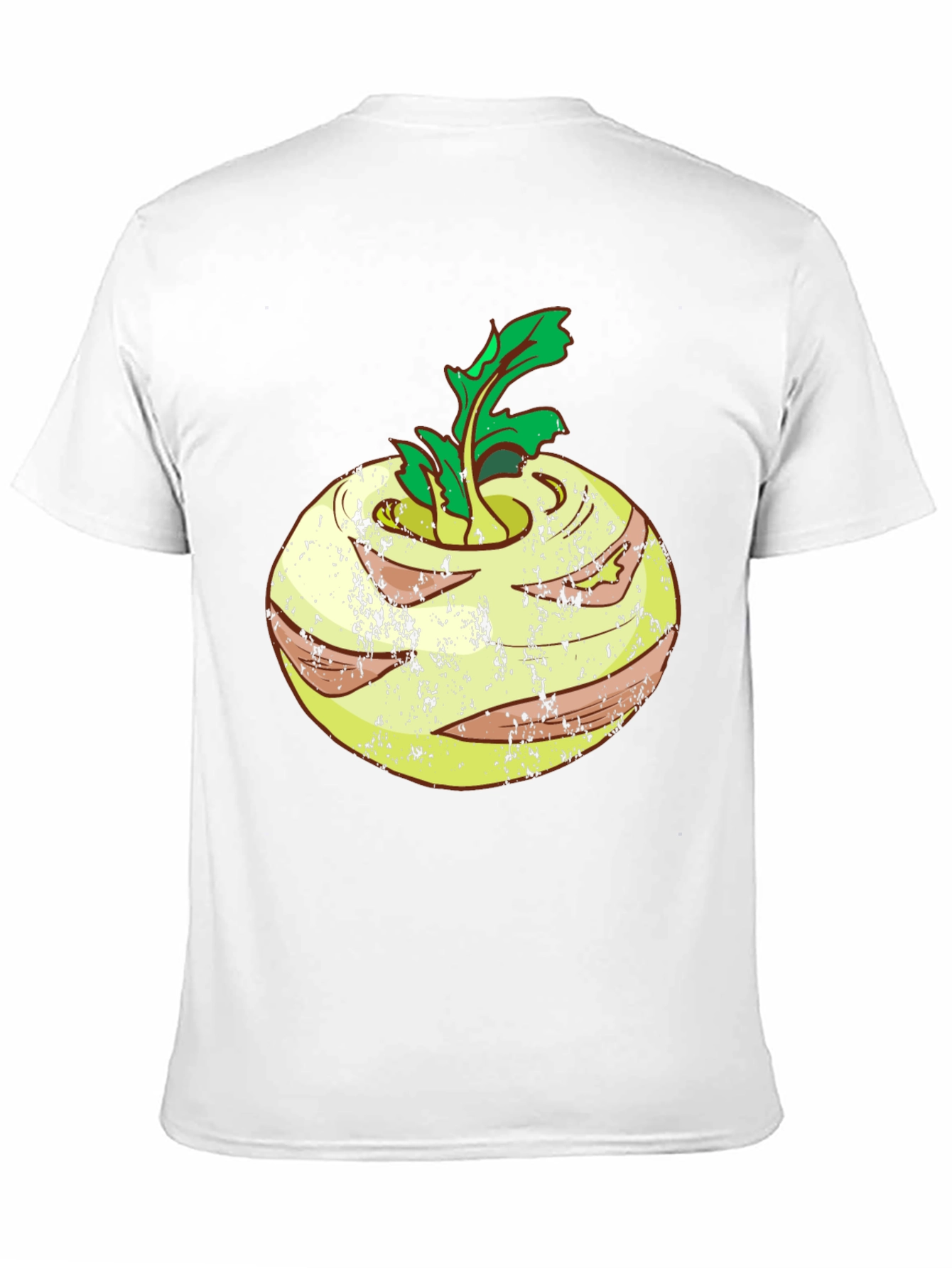 Kohlrabi Graphic T-Shirt - Unique Vegetable Design Tee