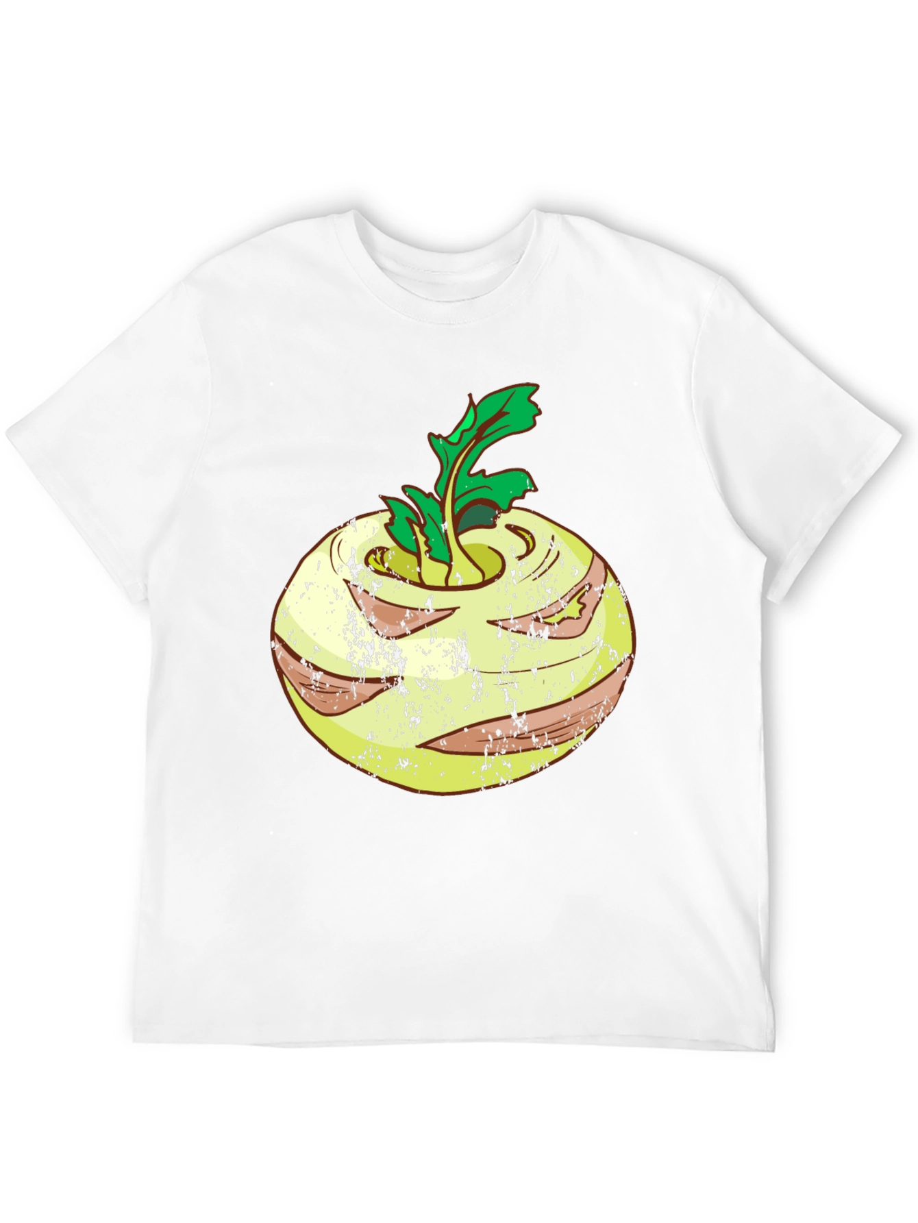 Kohlrabi Graphic T-Shirt - Unique Vegetable Design Tee