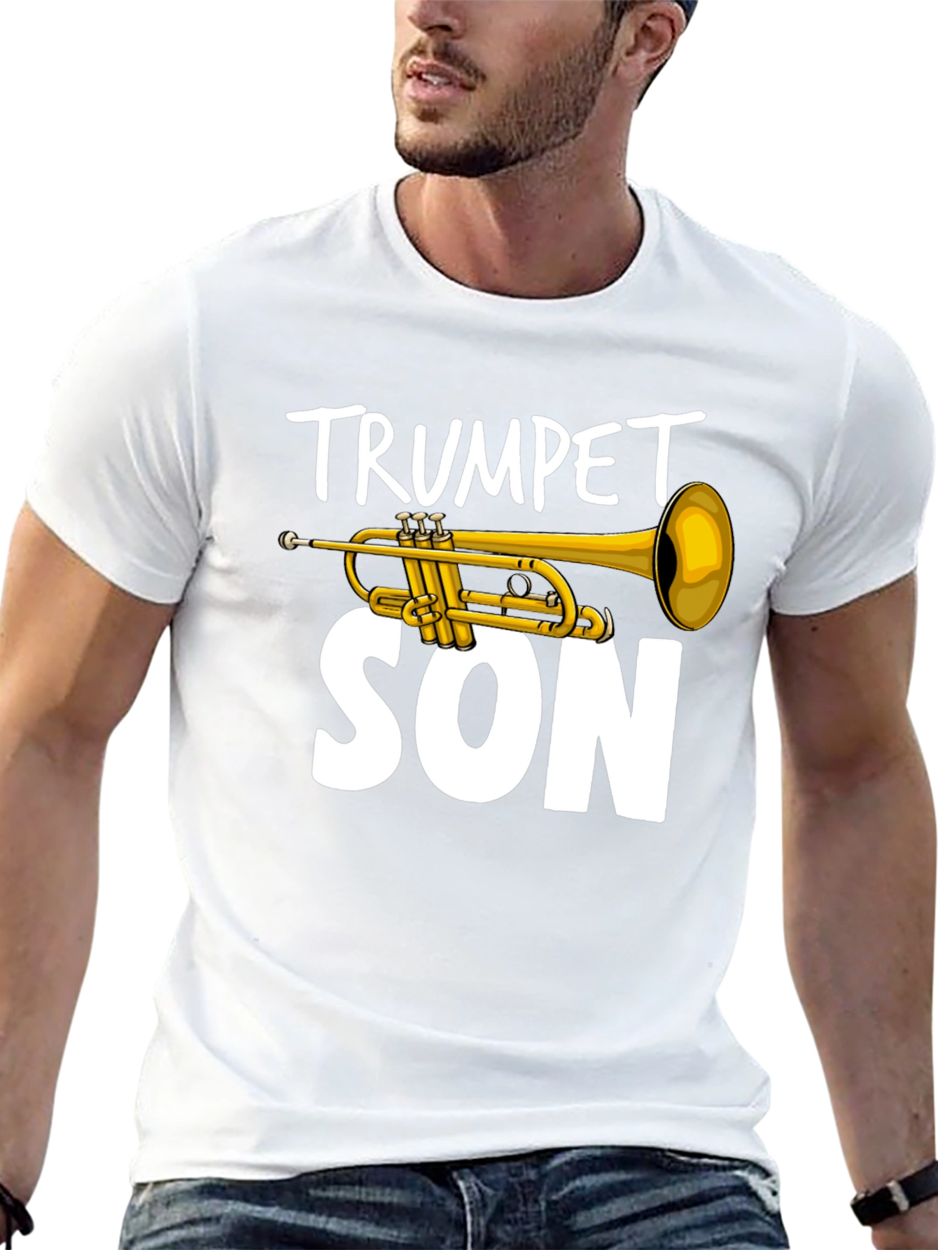 Trumpet Son T-Shirt - Musical Gift for Musicians