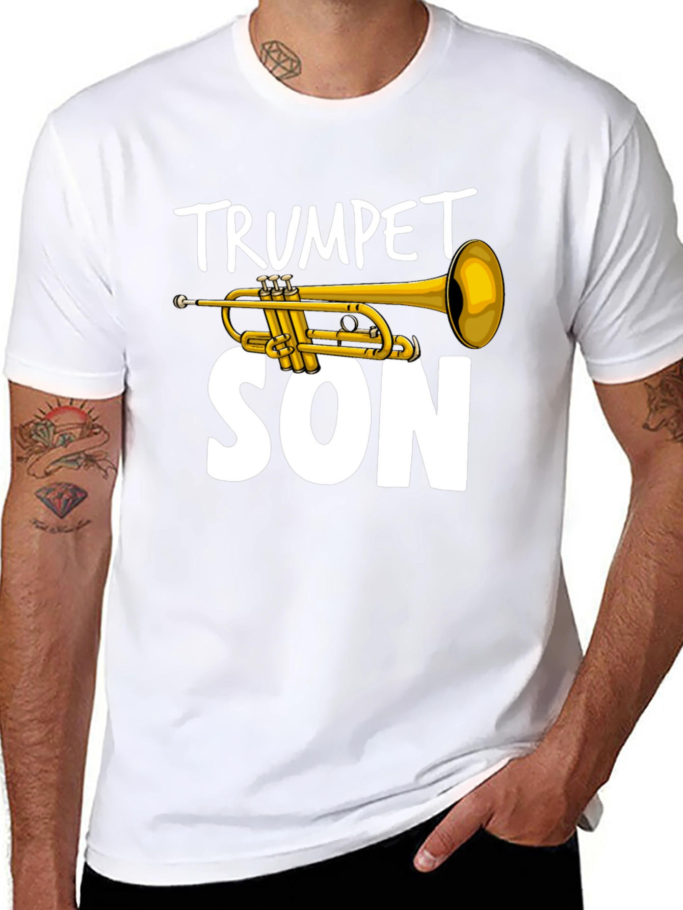 Trumpet Son T-Shirt - Musical Gift for Musicians